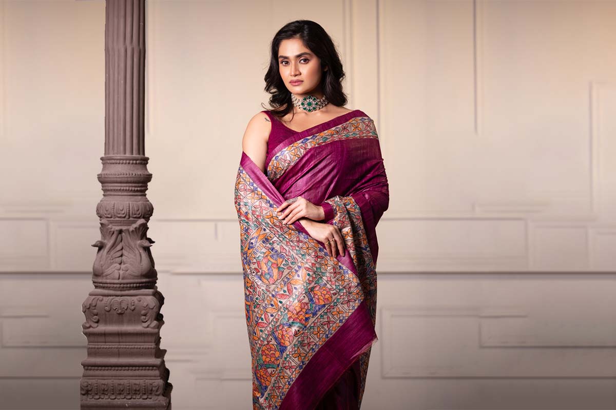 Cavirk’s Madhubani Painting Sarees: A Cultural Gem