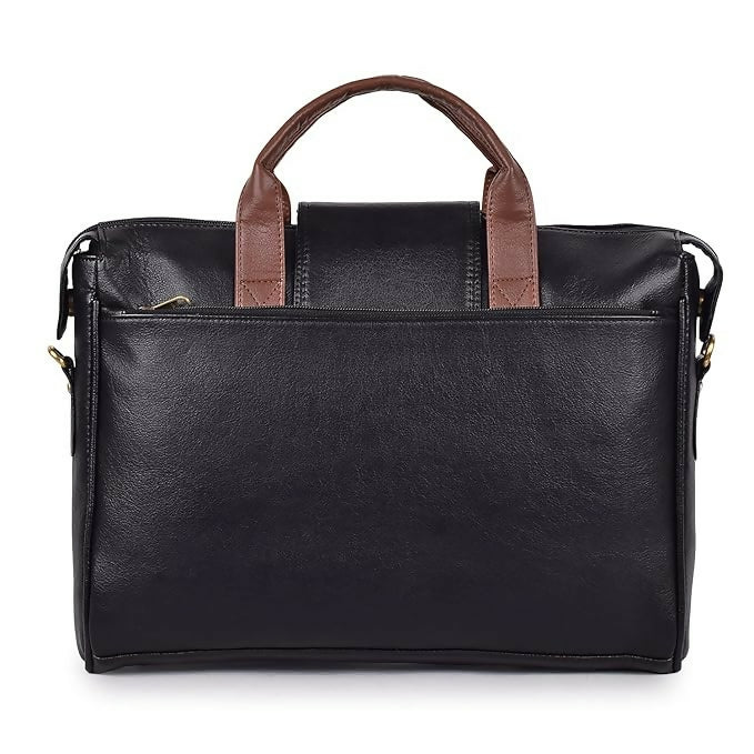 FERNWEH Leather Laptop Messenger Bag – 15.6" with Adjustable Strap