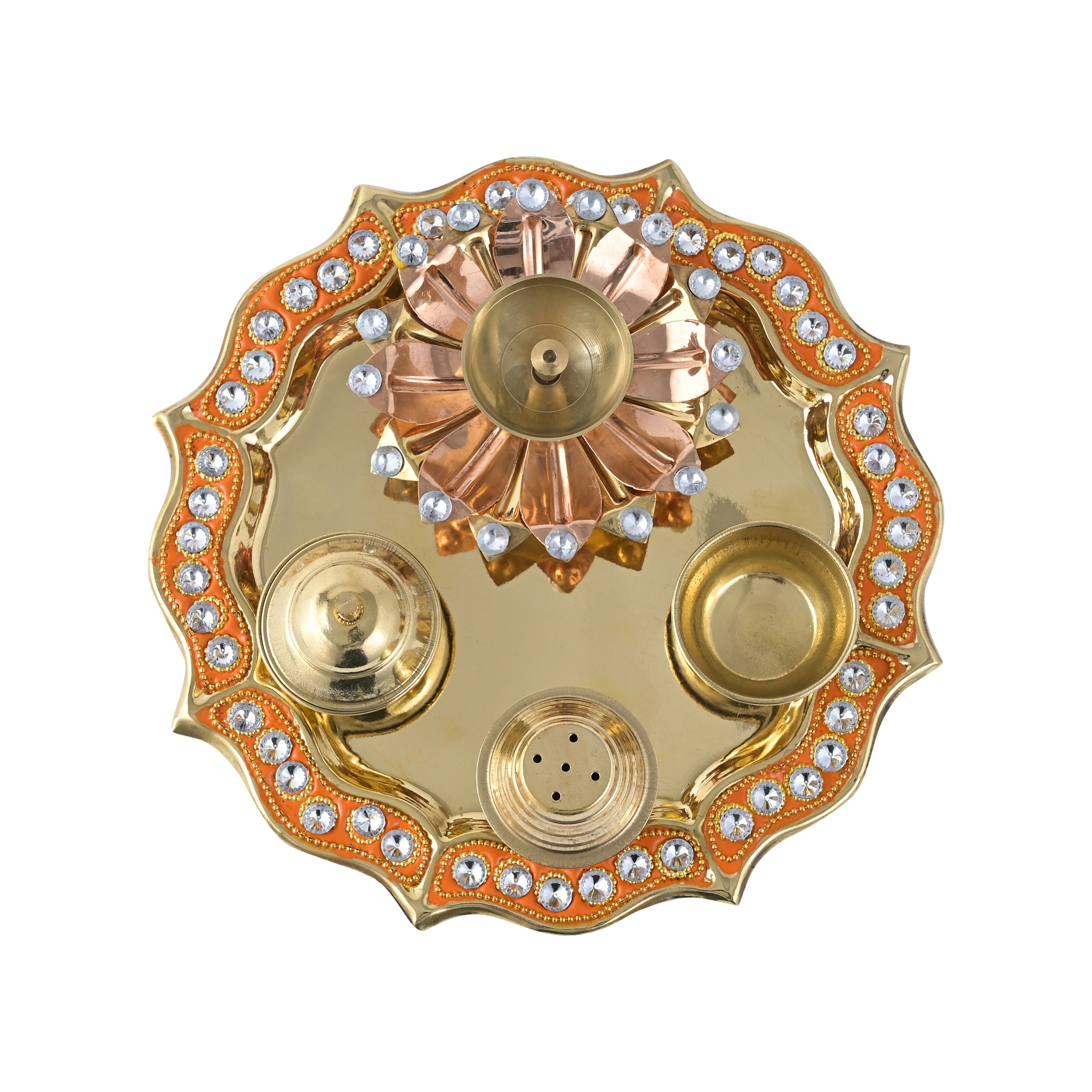 Brass Pooja Thali