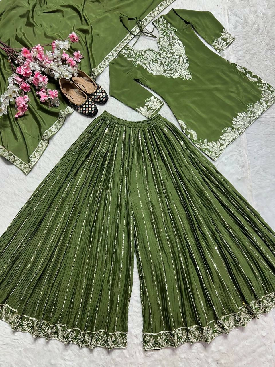Chinon Sharara Suit Set