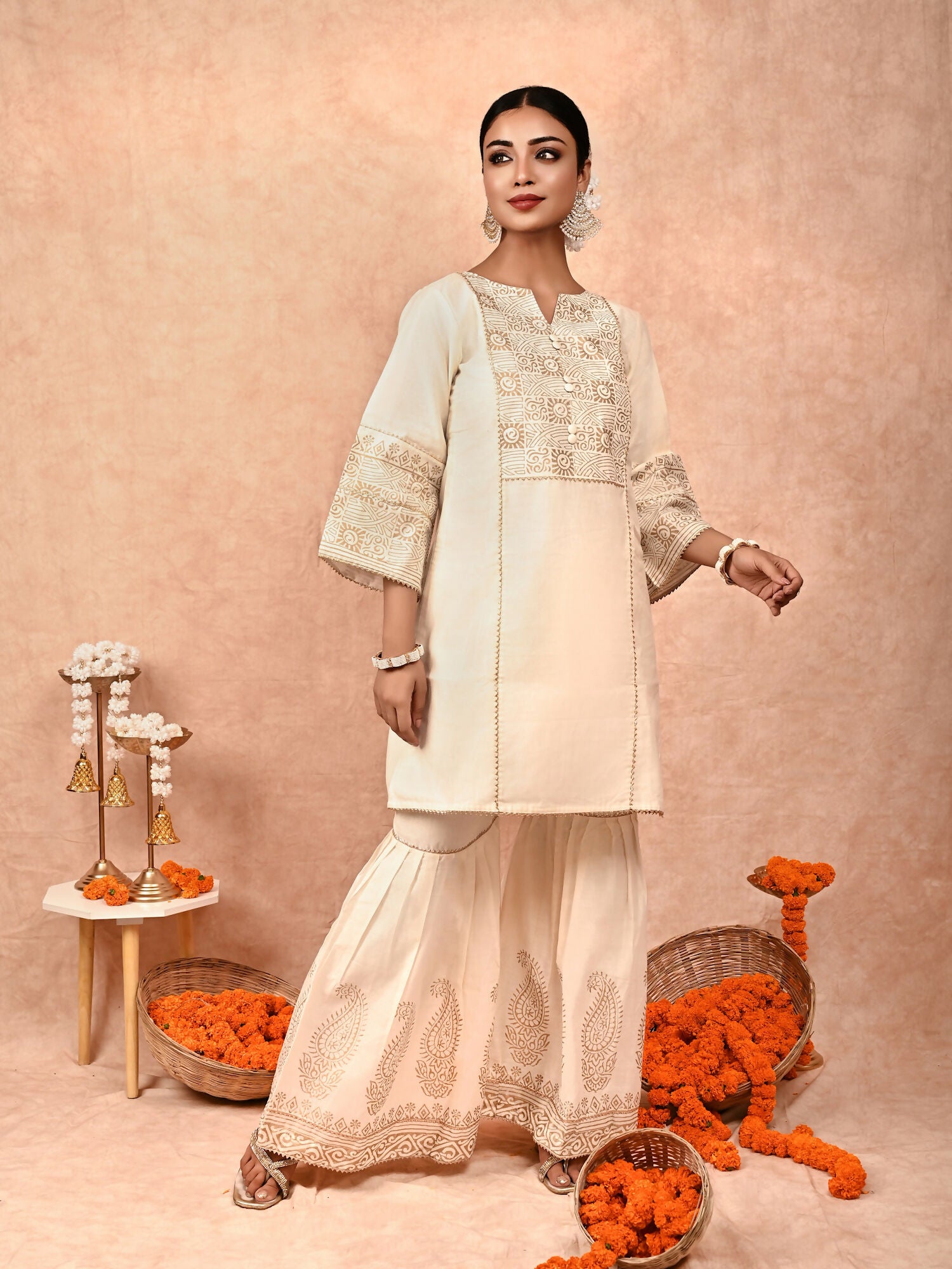 Padma Chanderi Silk Kurta Set of 2