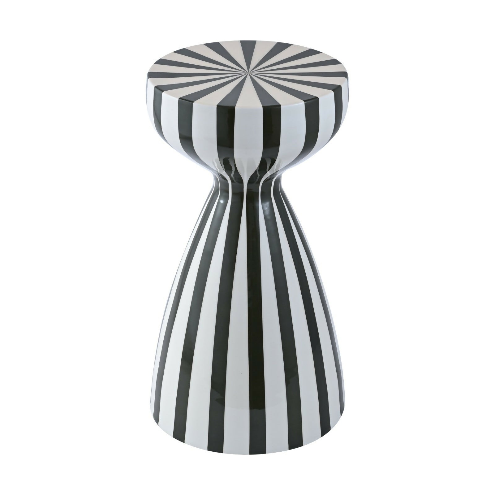 Metal Accent Side Table (Decal Finish)