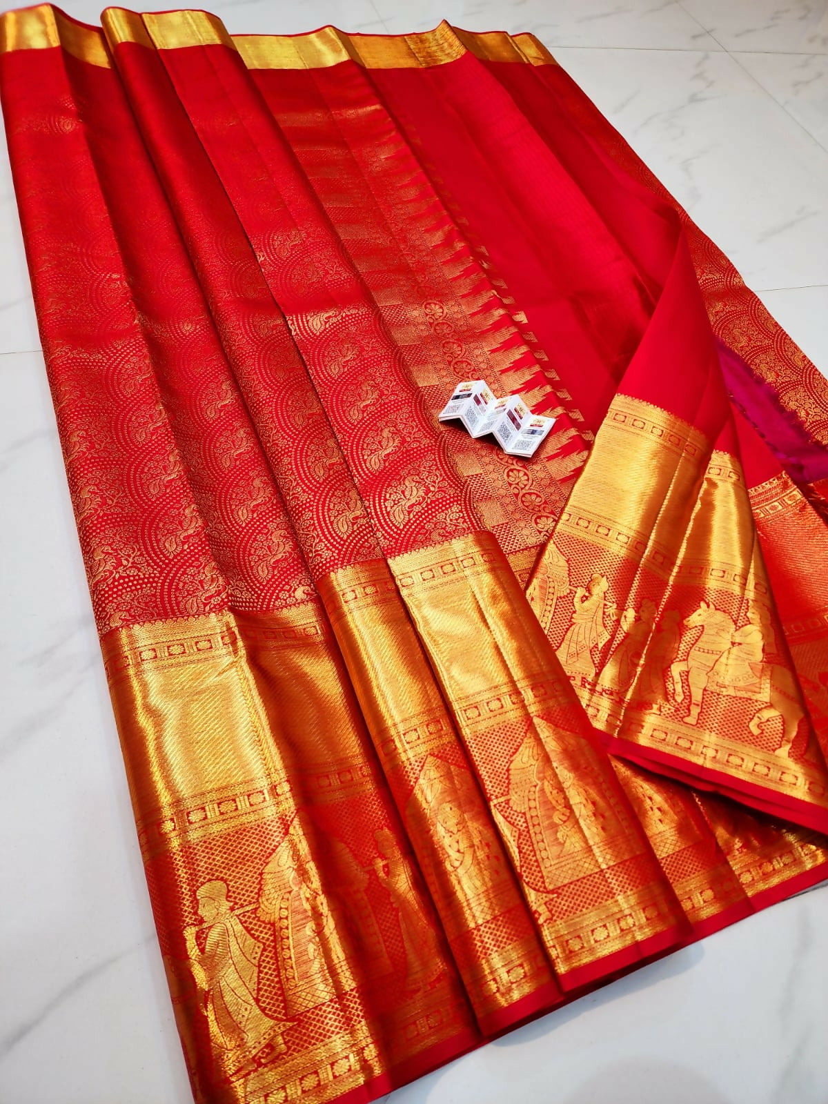 The Empress Drape -Exquisite Kanchi Pattu Sarees