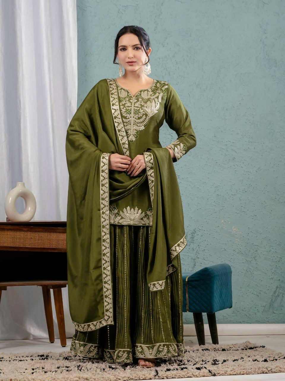 Chinon Sharara Suit Set