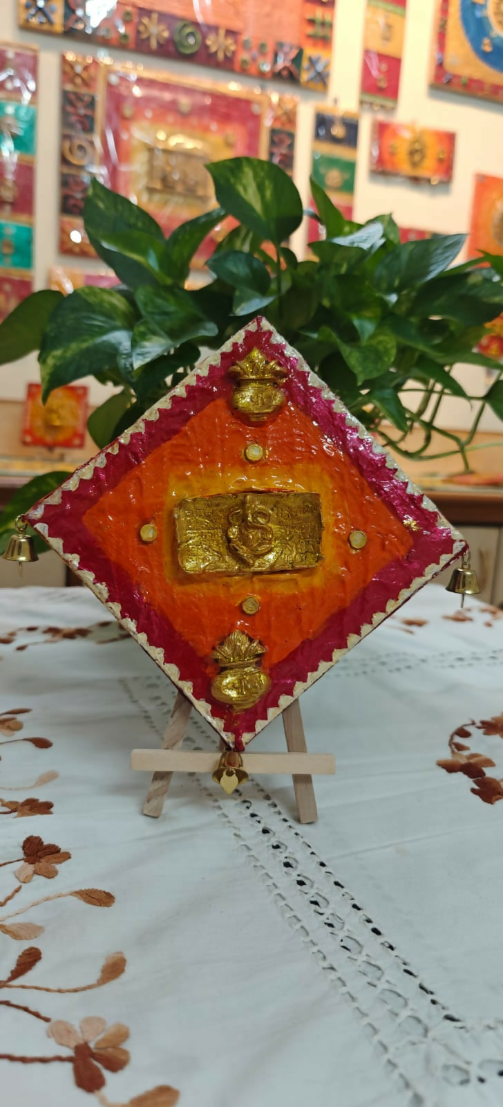 Diamond Shubh Plaque