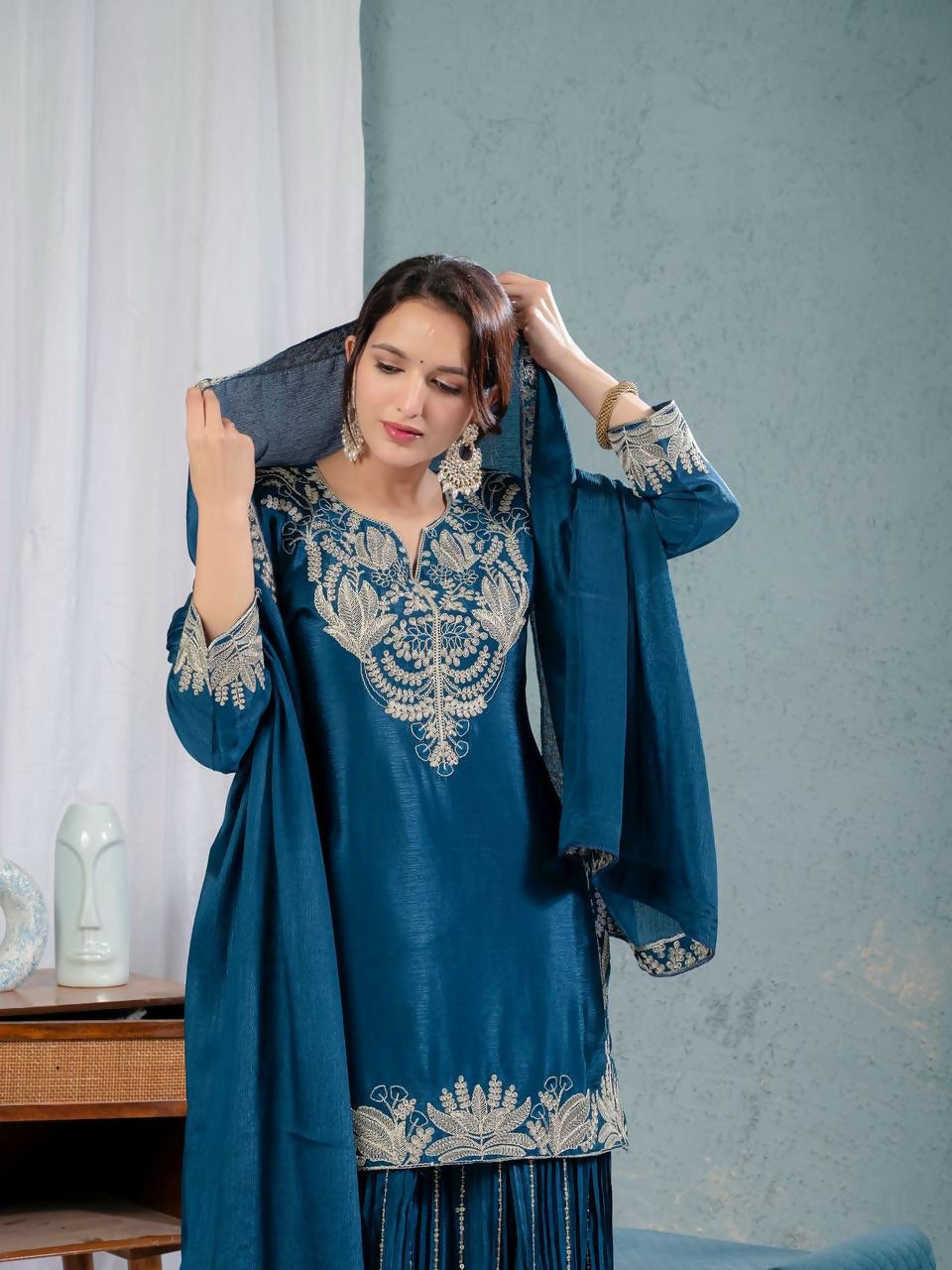 Chinon Sharara Suit Set