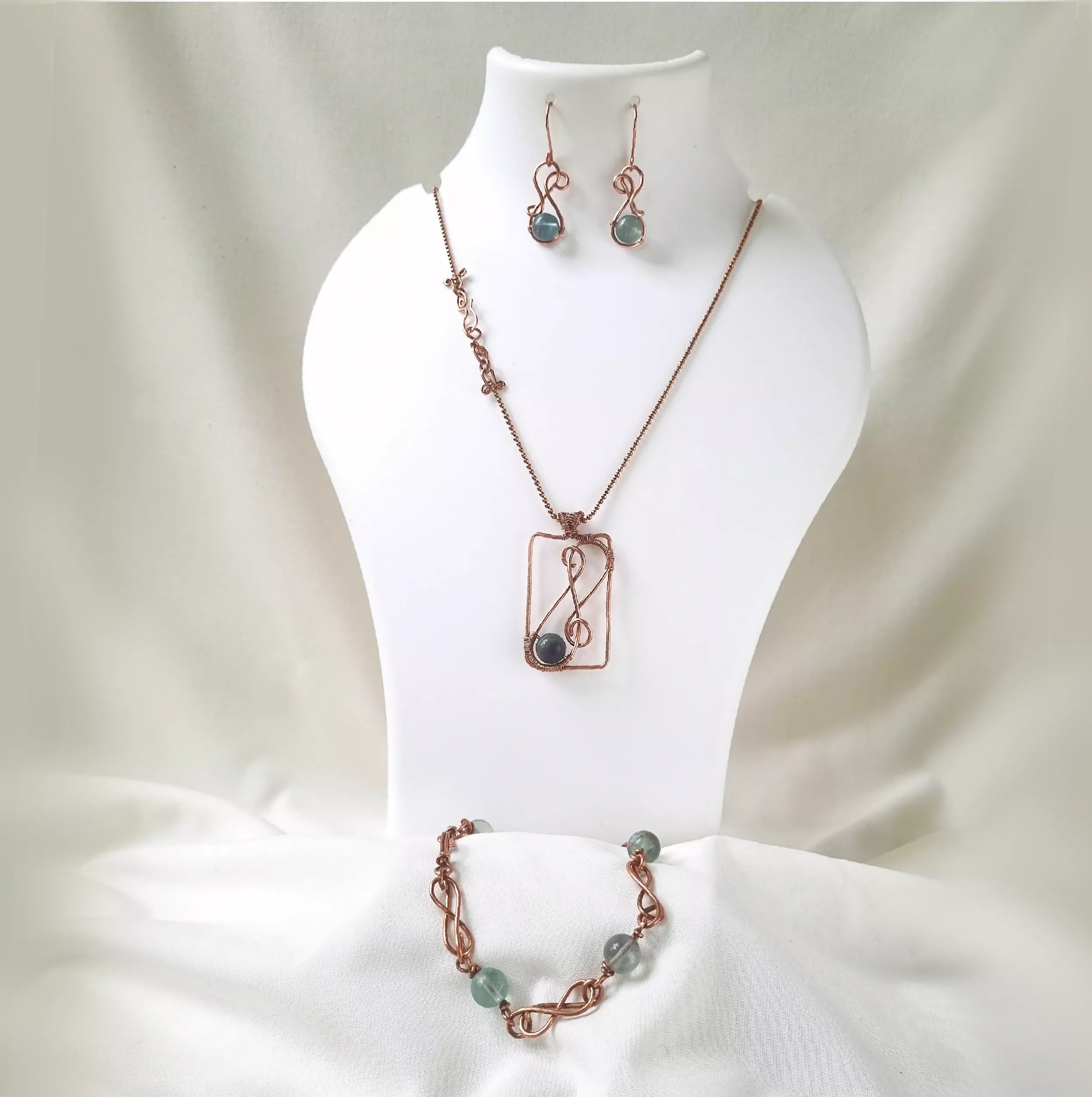 Eternity - Necklace, Earring and Bracelet