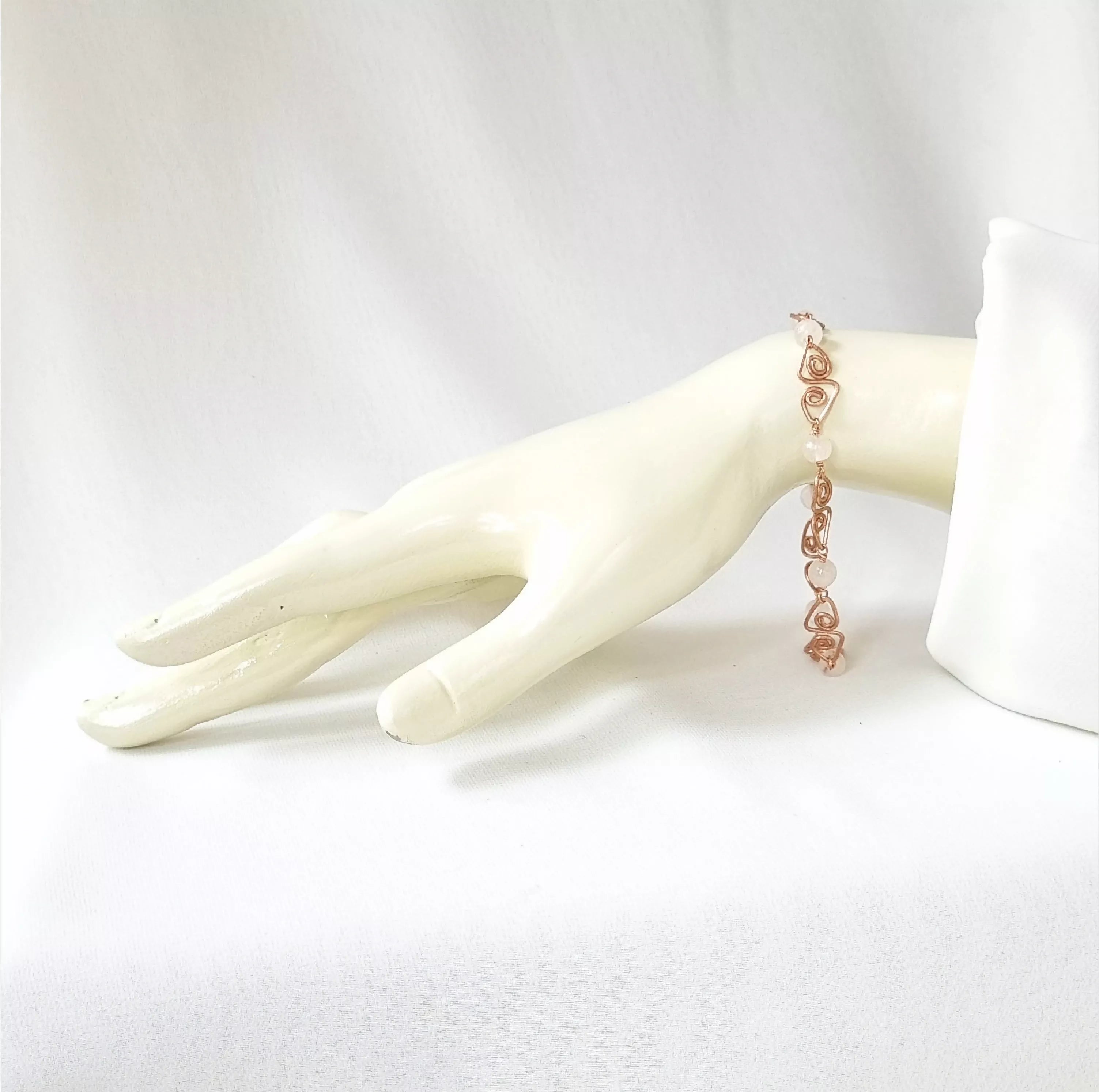 Spirangular Rose - Bracelet