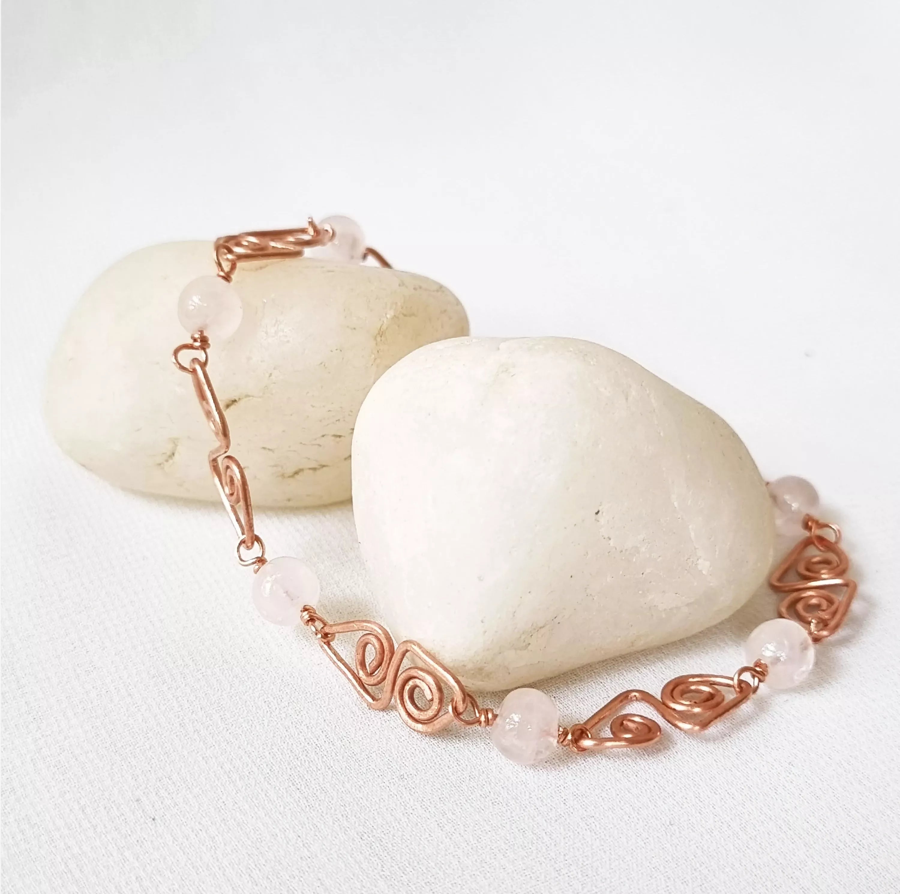 Spirangular Rose - Bracelet