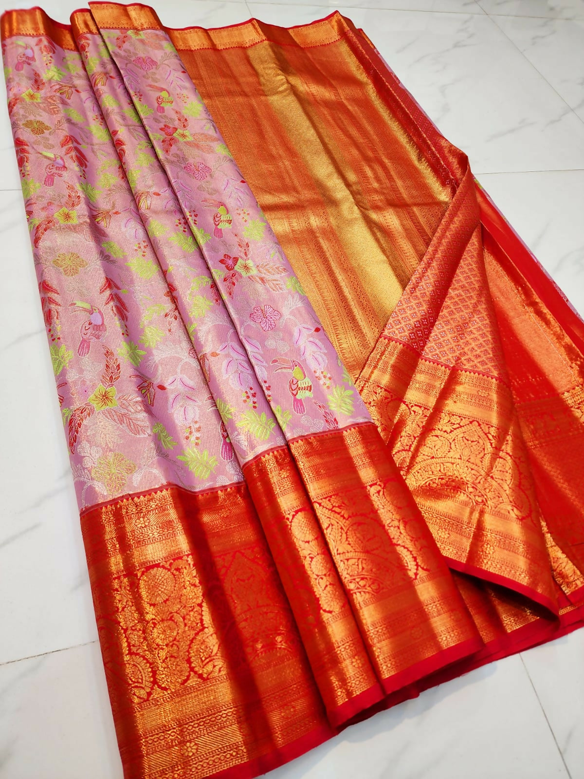 Kanchi Express - Semi-Tissue Kanchi Bridal Sarees