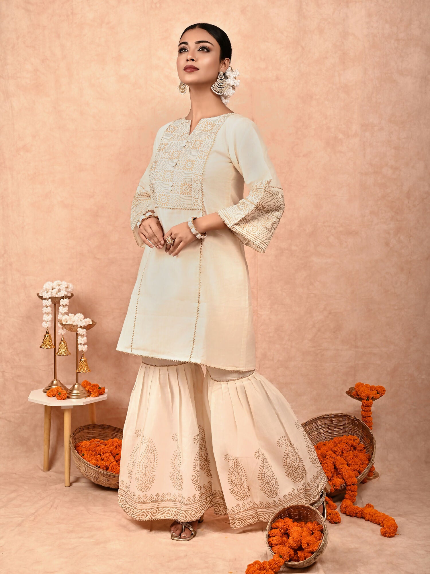 Padma Chanderi Silk Kurta Set of 2