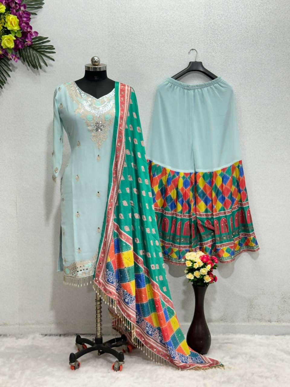 Georgette Pakistani Suit Set