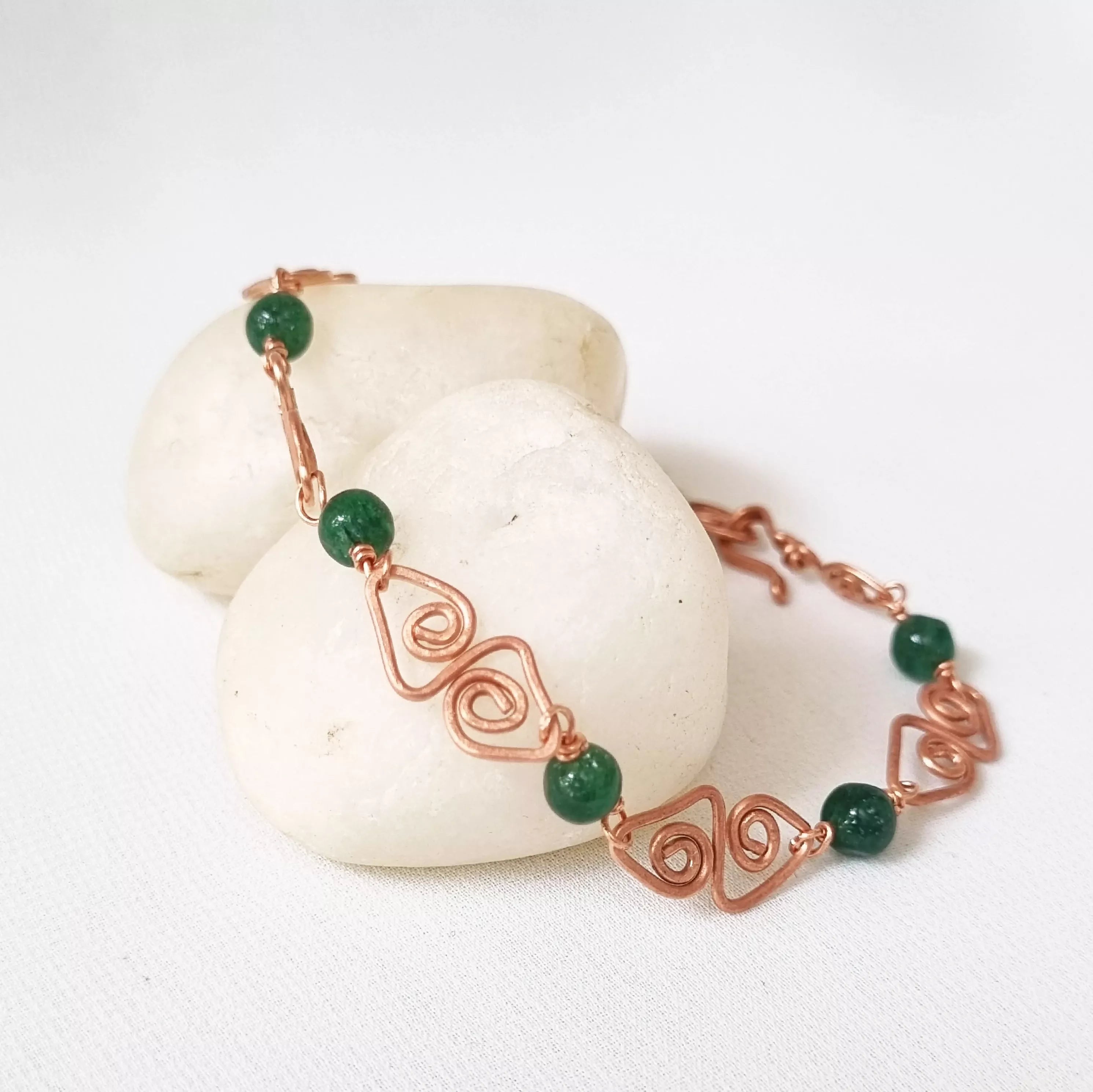 Spirangular Green - Bracelet