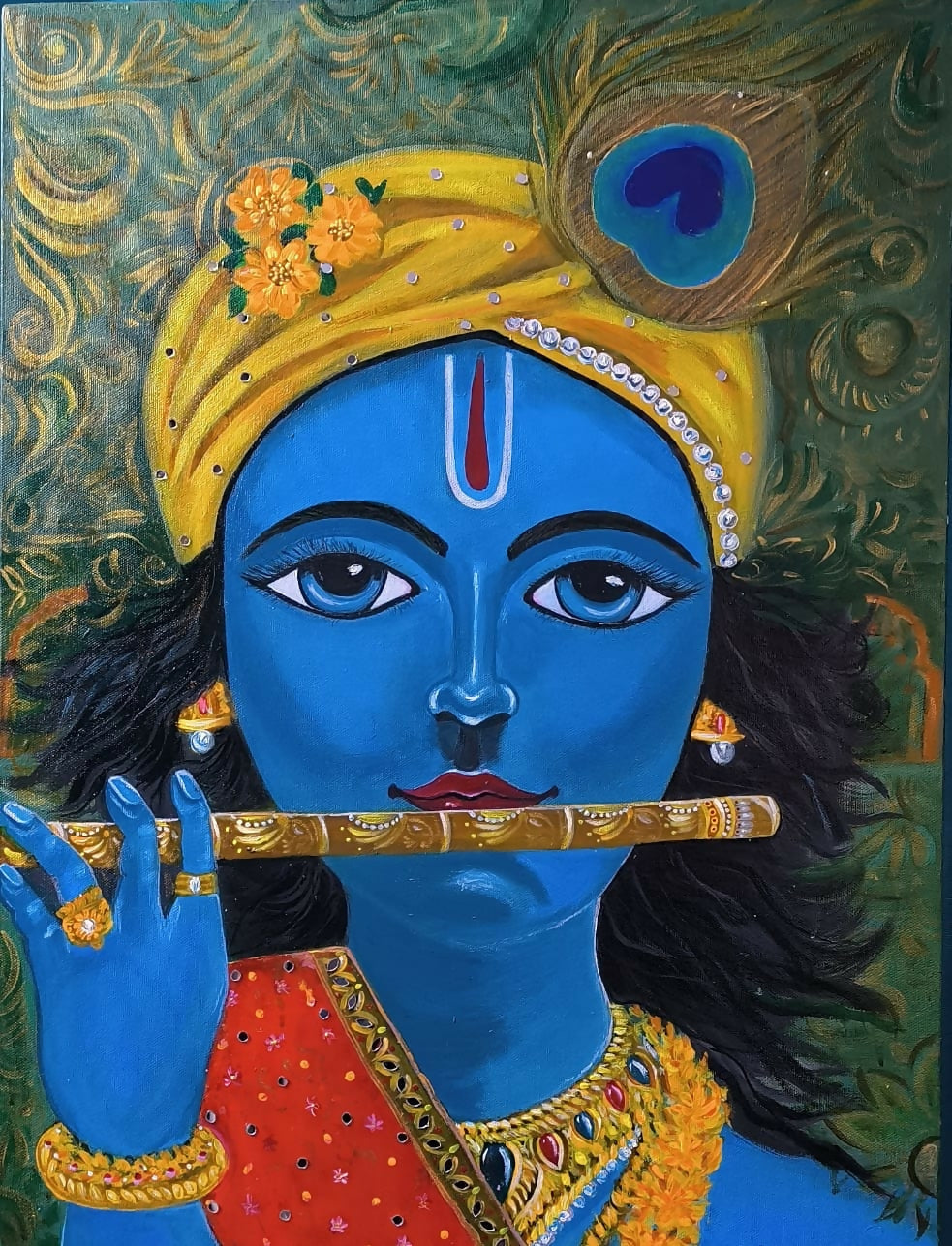 Krishna with Flute
