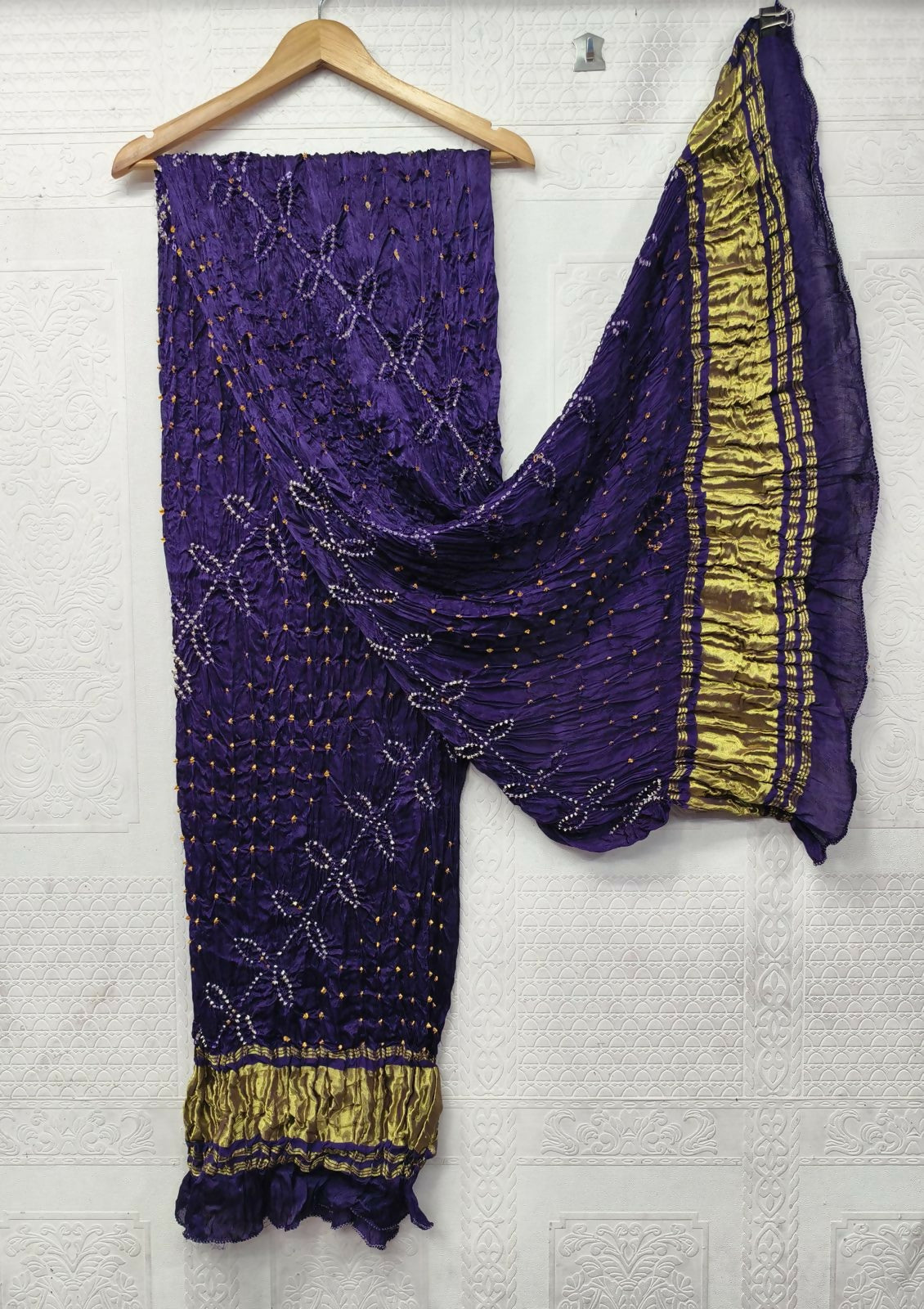 Bandhani Modal Silk Dupatta