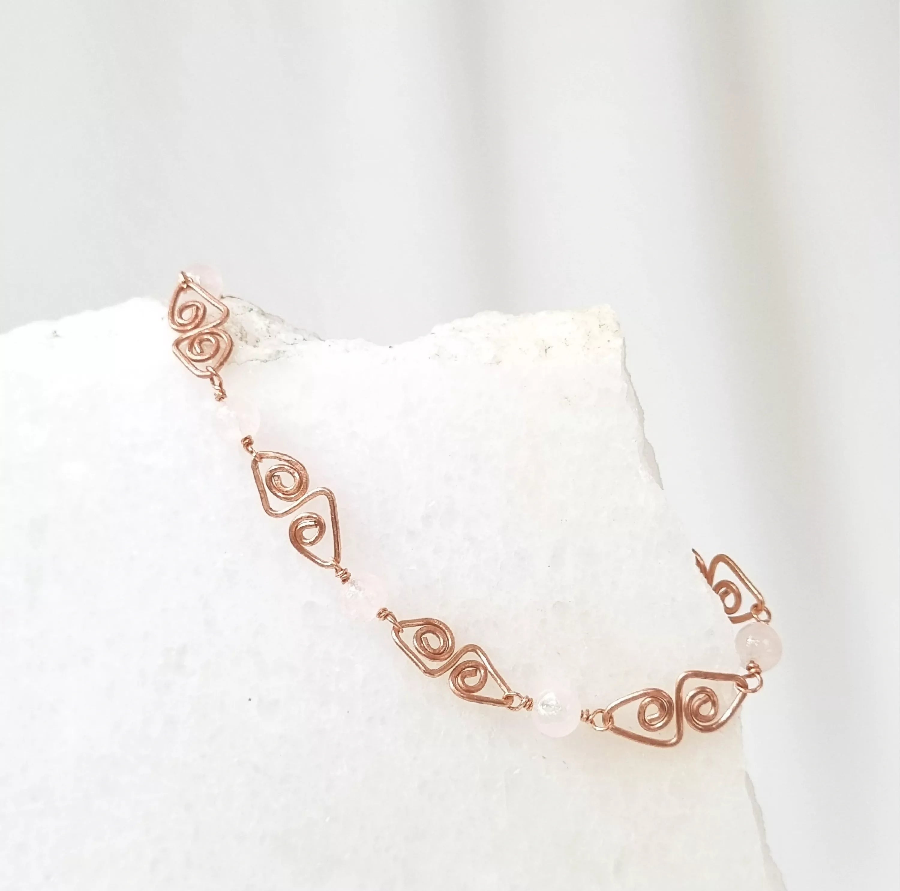 Spirangular Rose - Bracelet