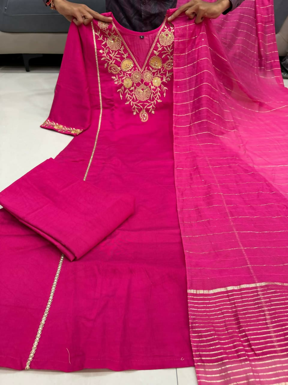 Satori Silk Suit Set