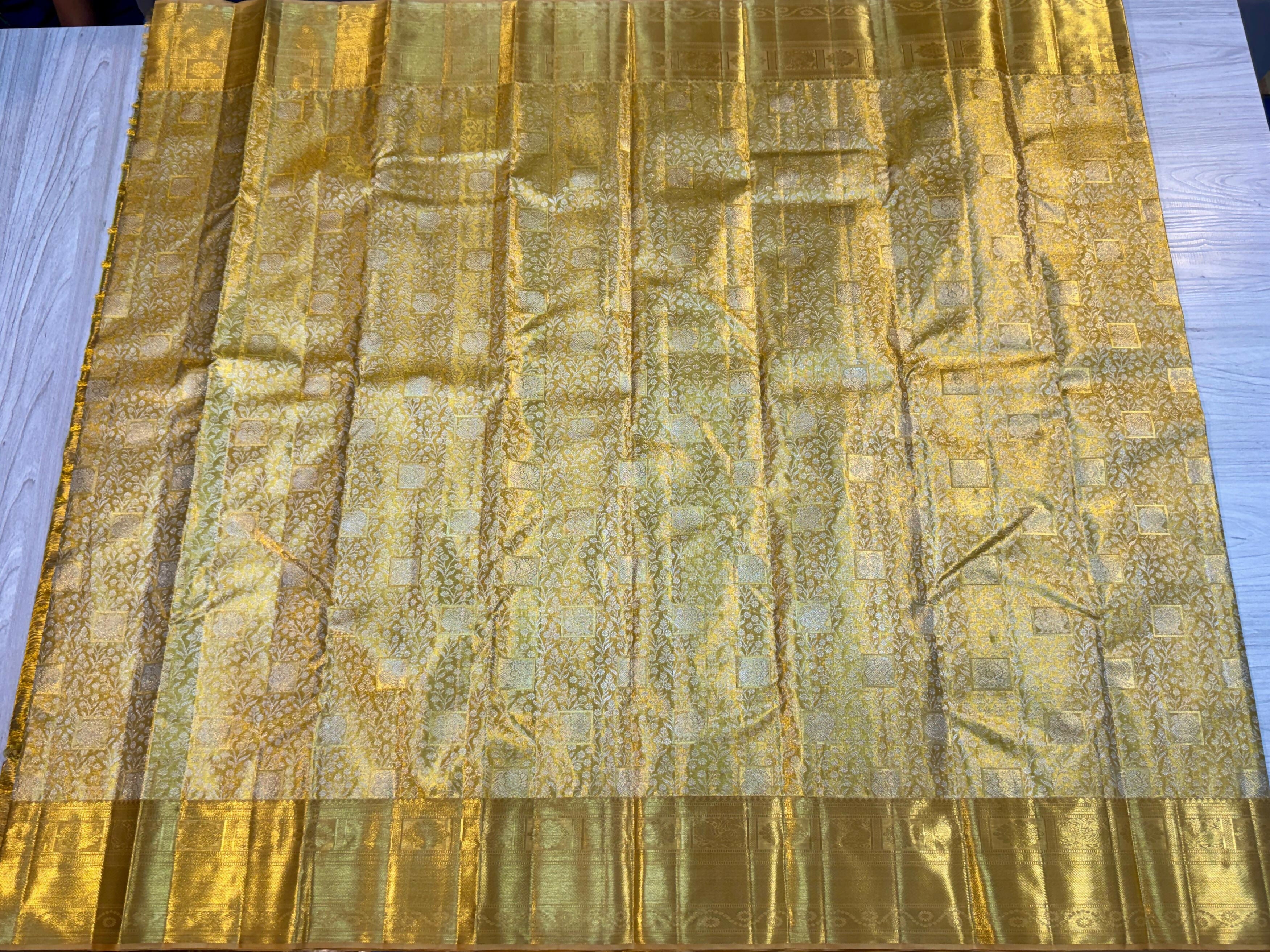 Brocade Kanchipuram - Pure Handloom Kanchi Pattu Bridal Sarees