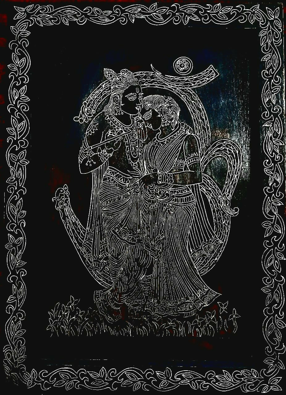 Radha Kishan Painting