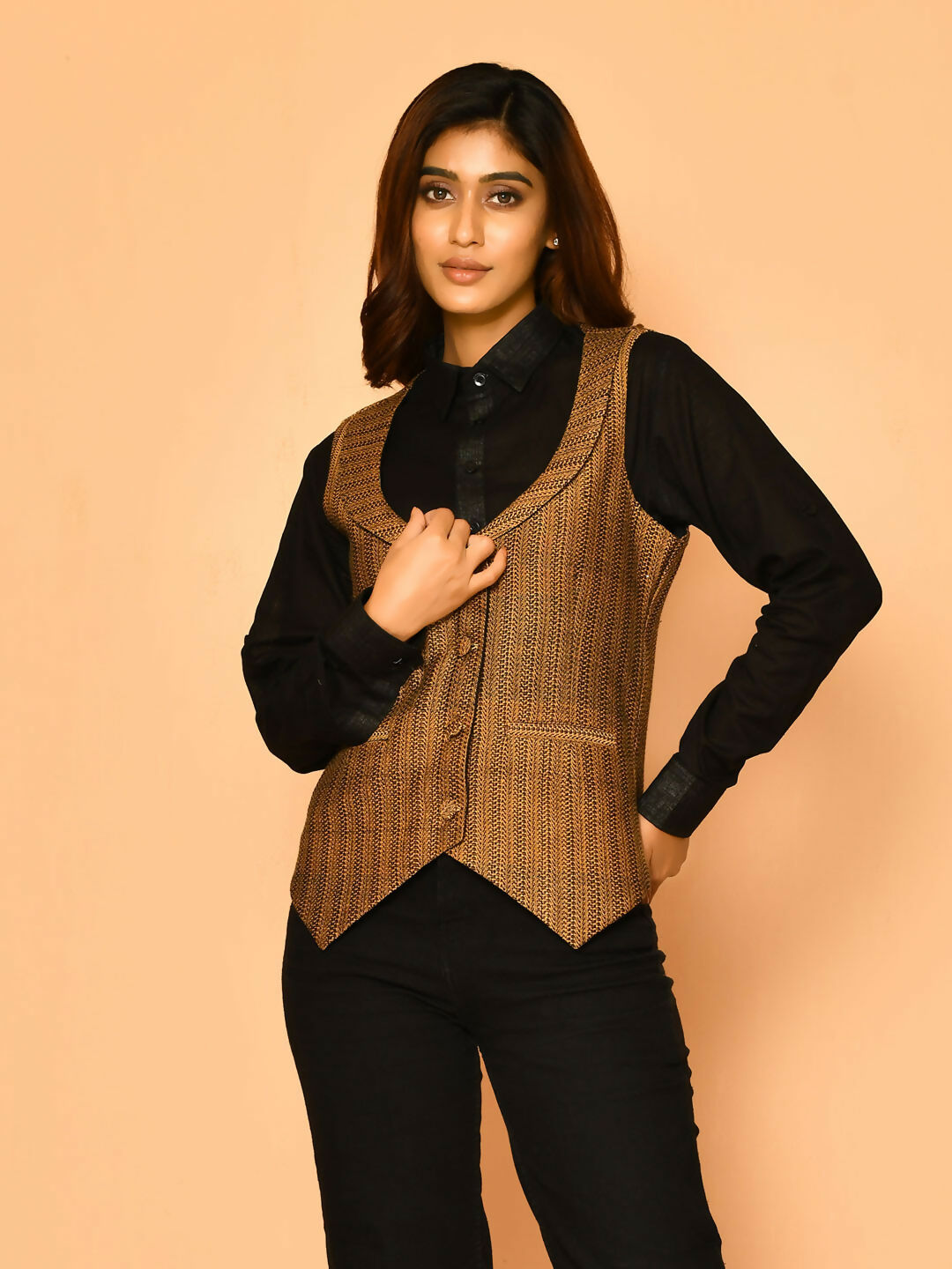 Kyra Handloom Women's Cotton Jacket