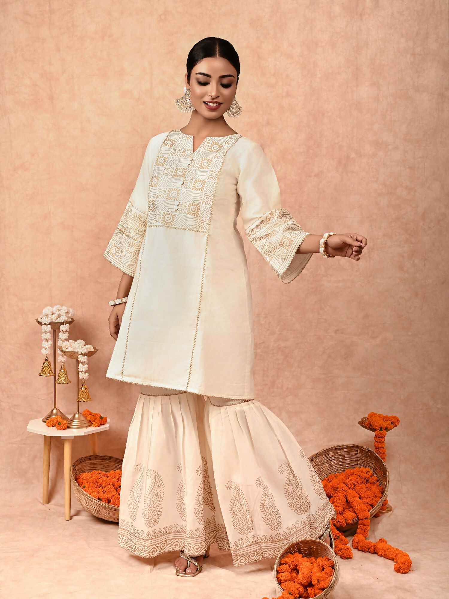 Padma Chanderi Silk Kurta Set of 2