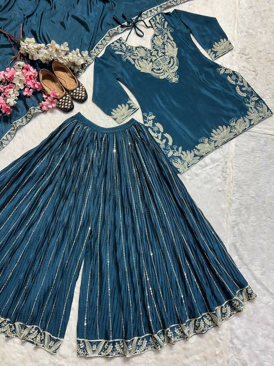 Chinon Sharara Suit Set
