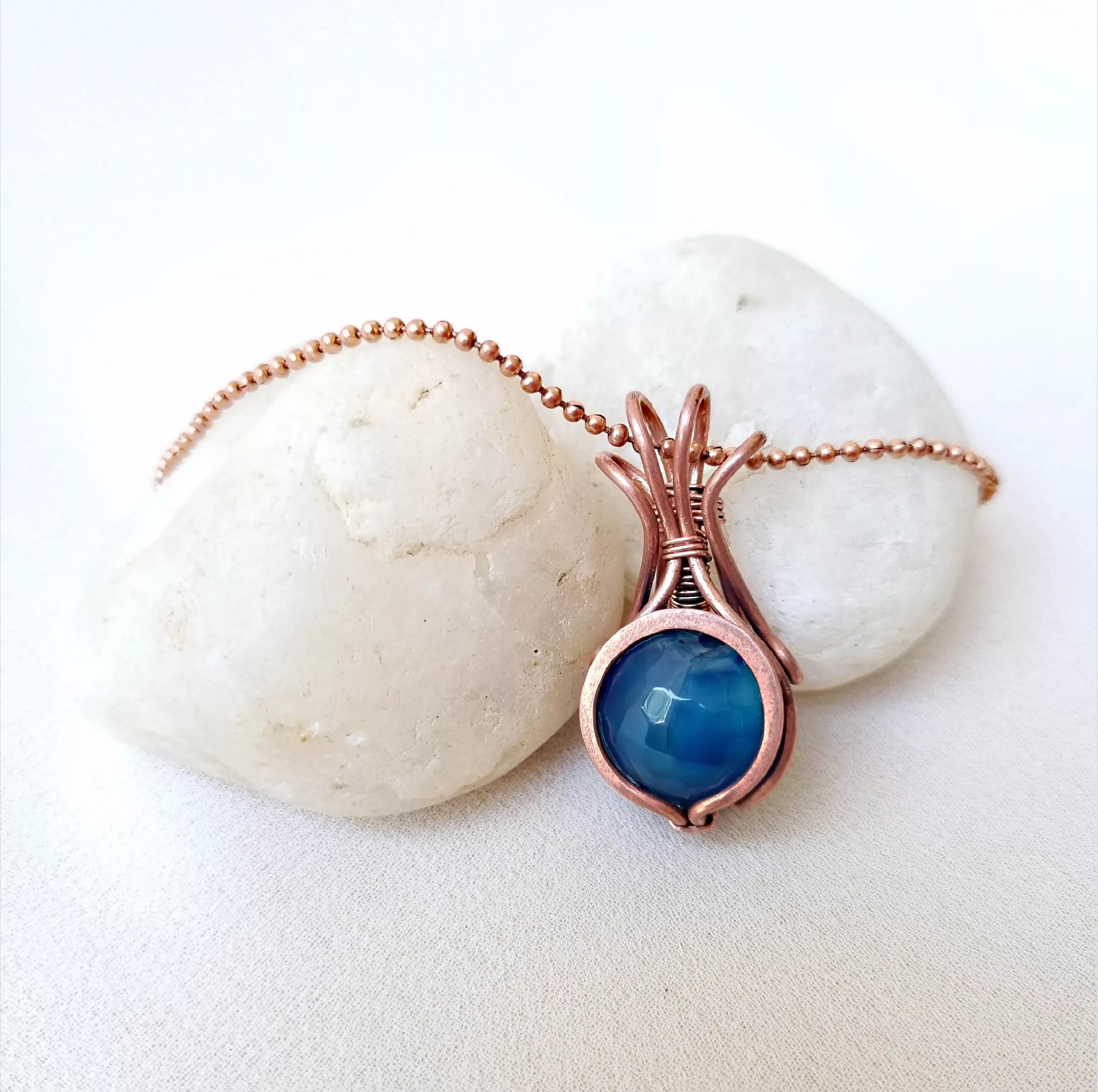 Blue Mirage - Necklace
