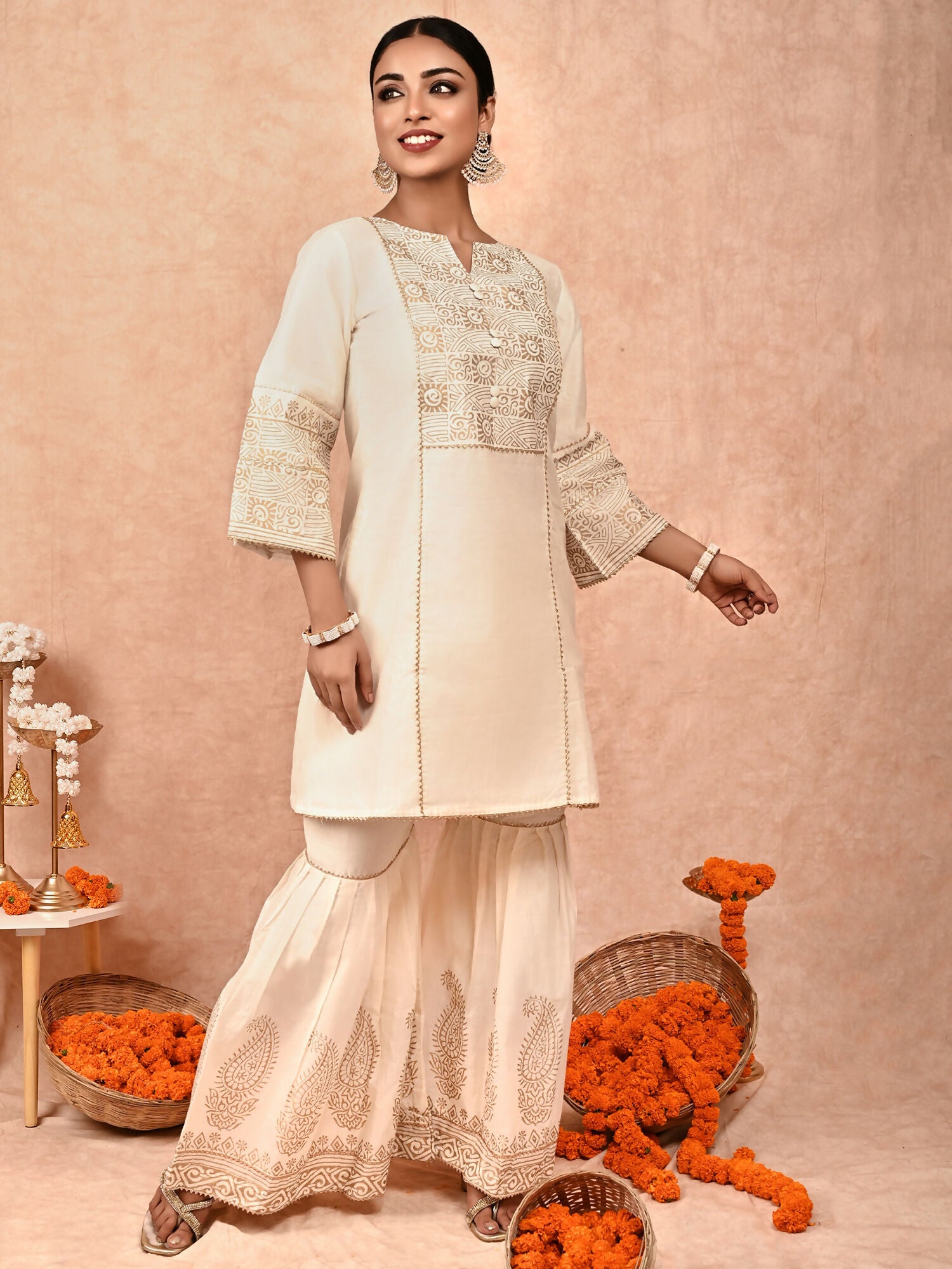 Padma Chanderi Silk Kurta Set of 2