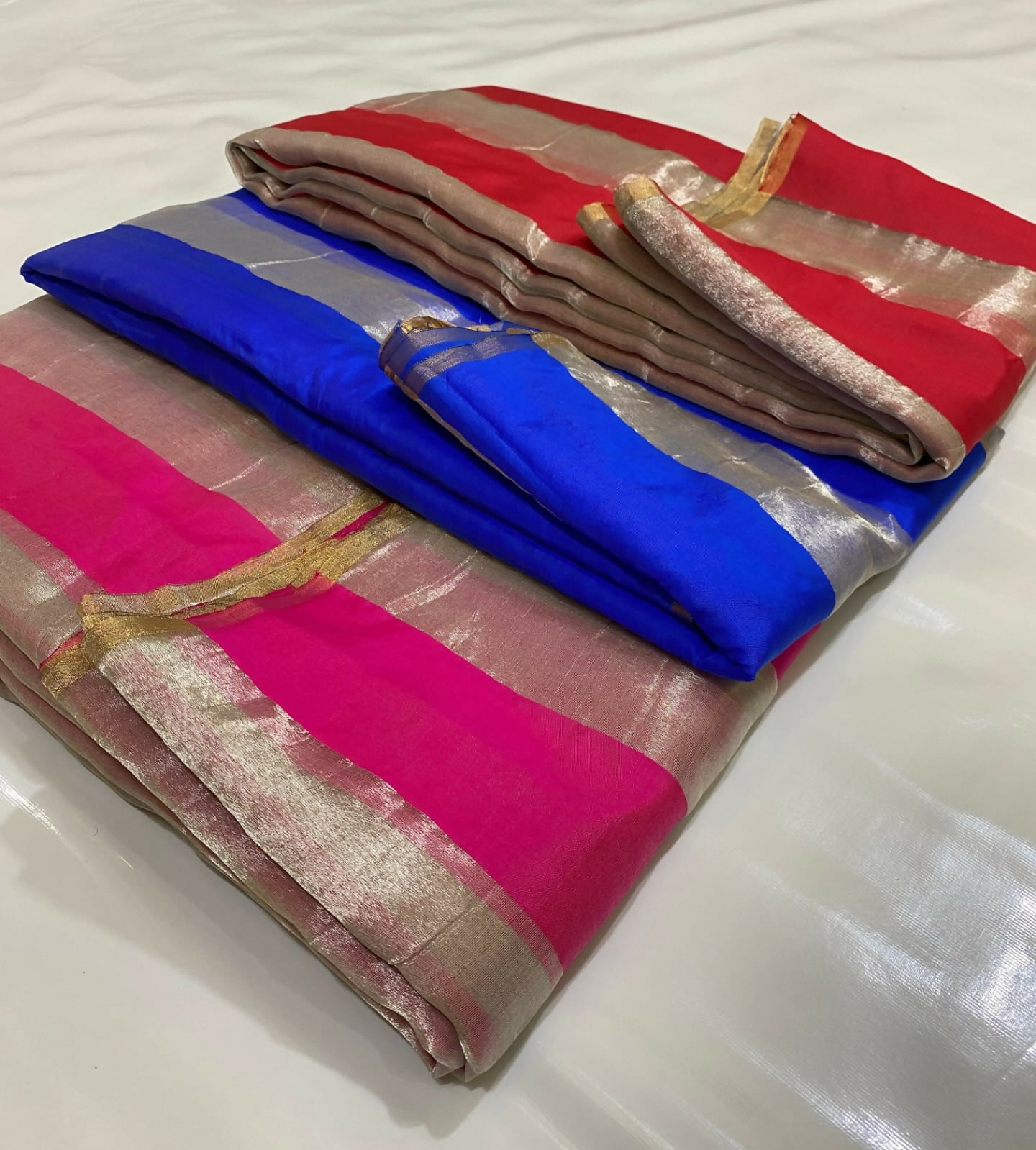 Gulabi Zari Drape
