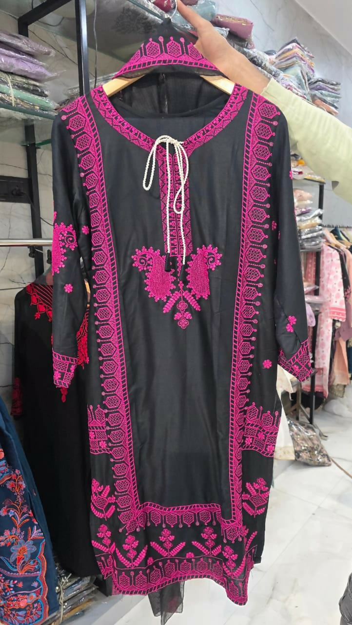Sapphire Signature Vol-2 Rayon Suit Set