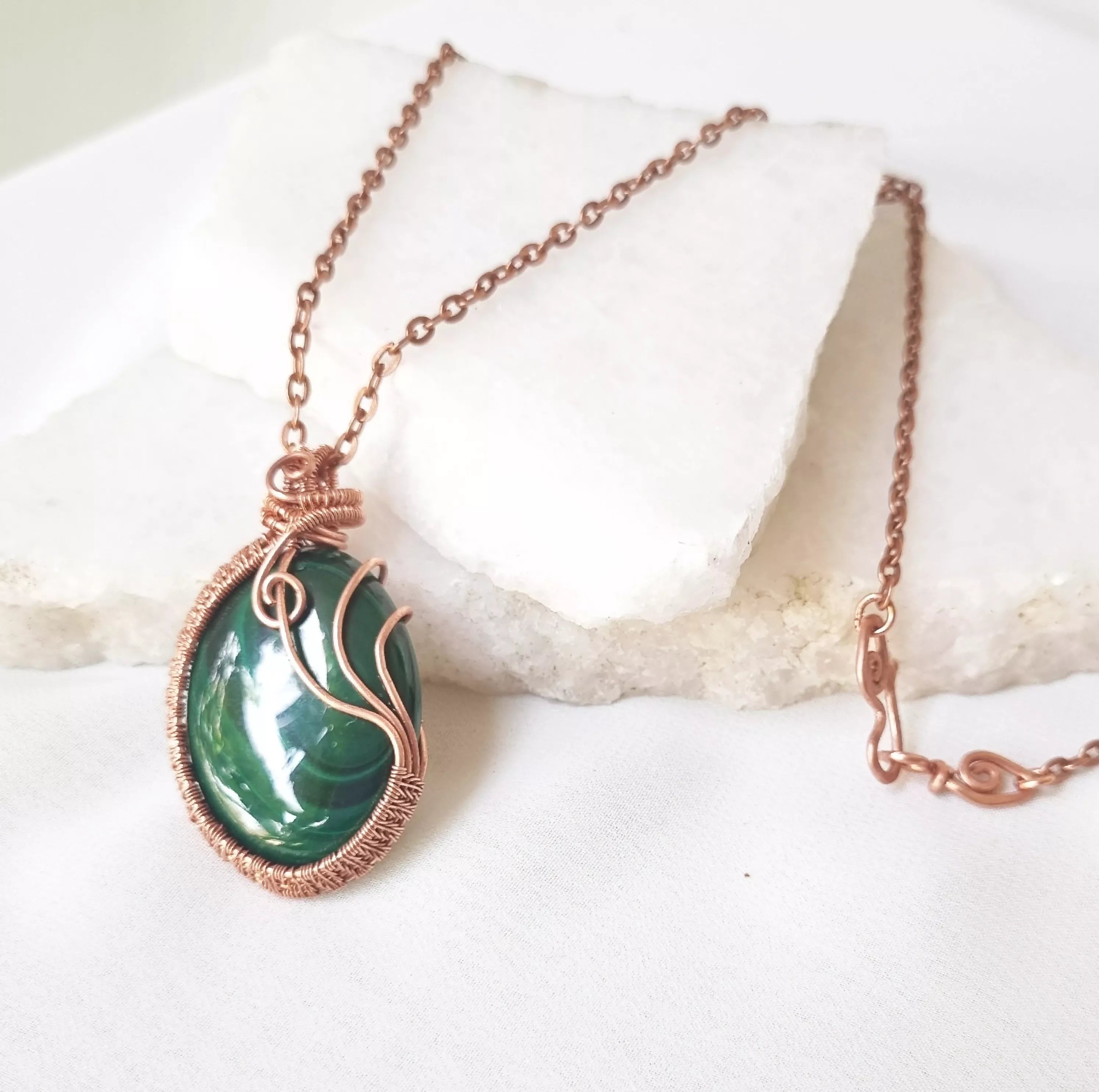 Green Goddess - Necklace