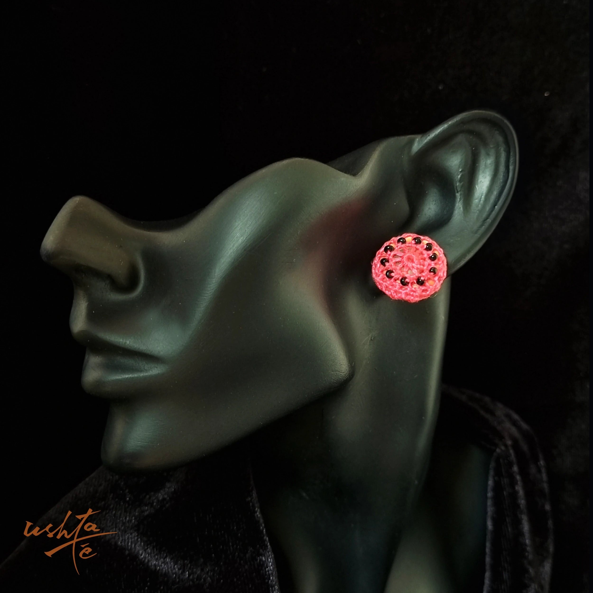 Buttoned-up Candy - Earring