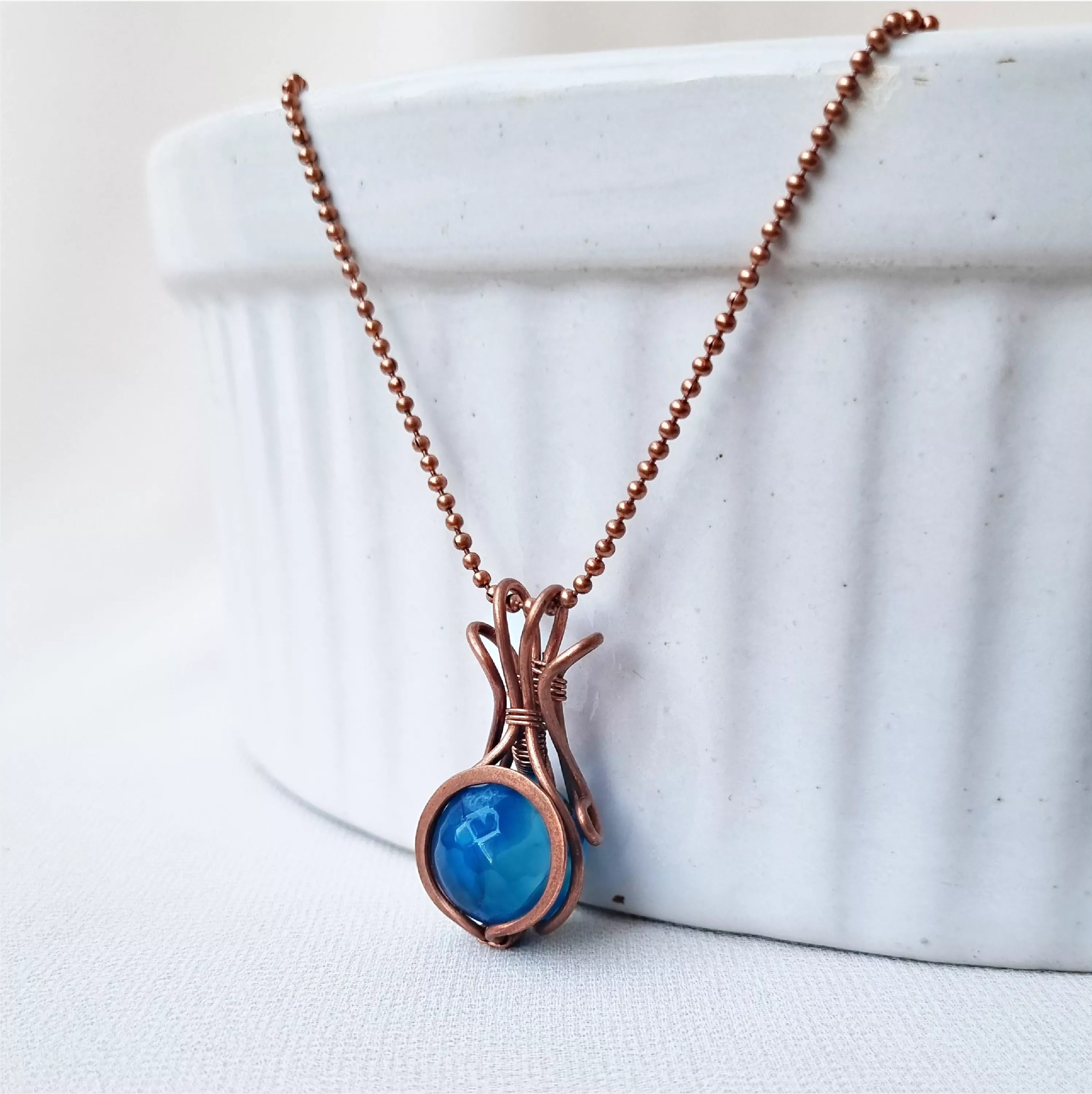 Blue Mirage - Necklace