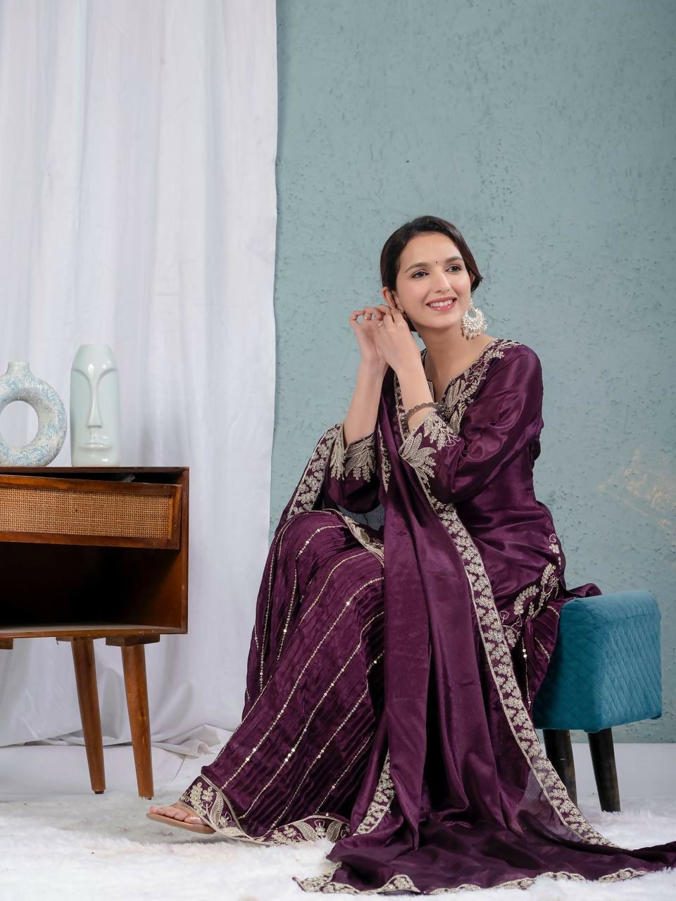 Chinon Sharara Suit Set