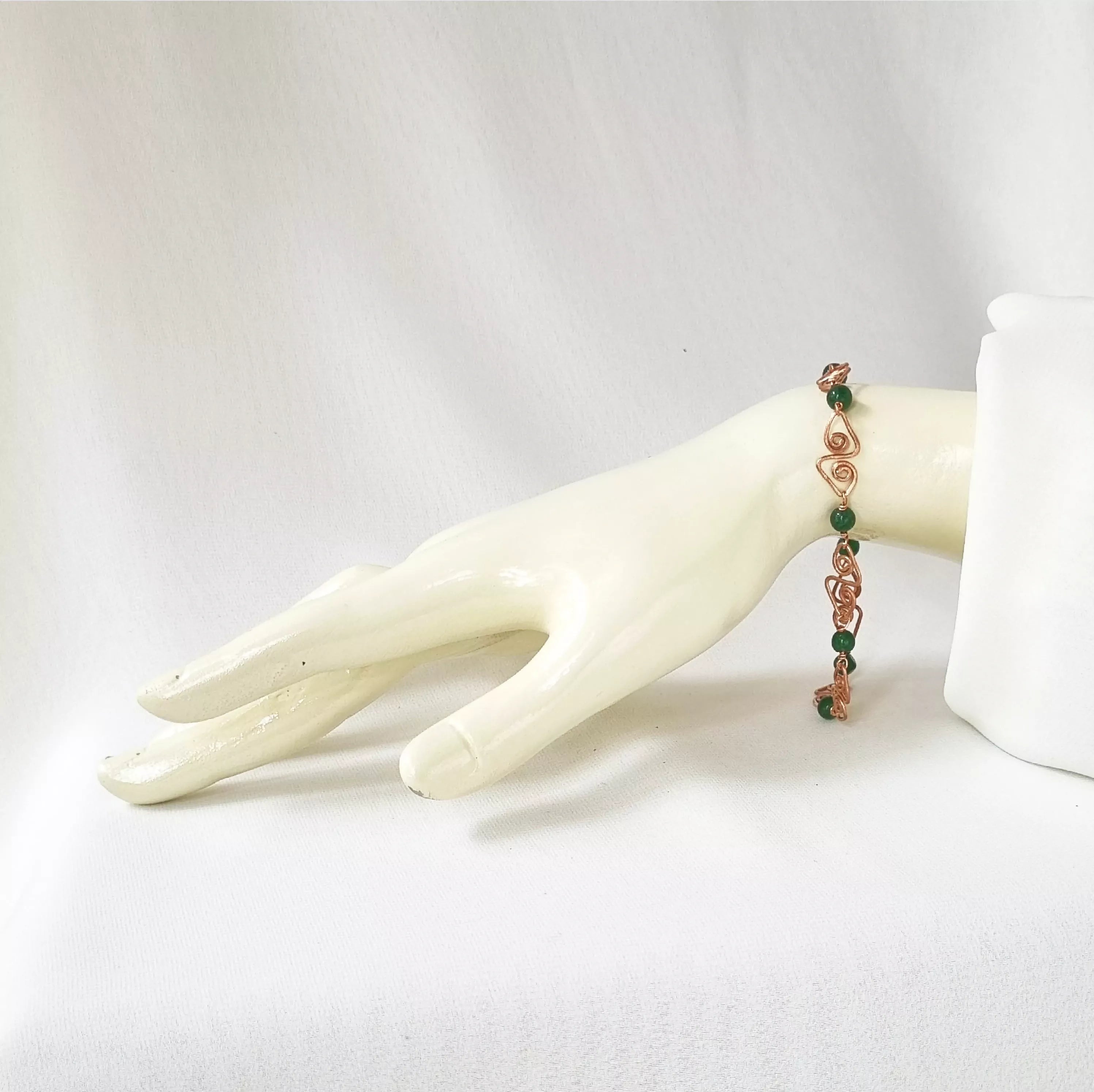 Spirangular Green - Bracelet