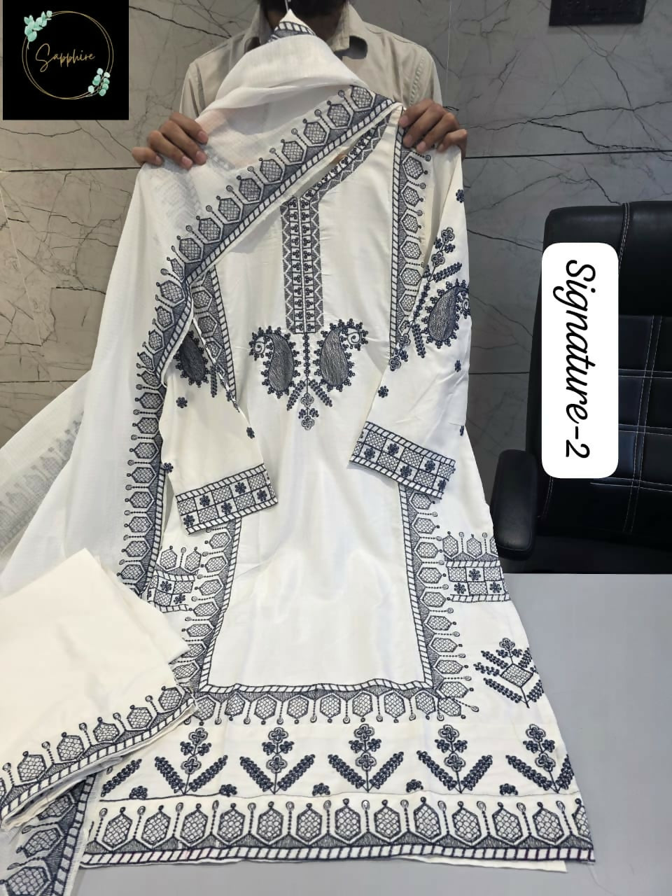 Sapphire Signature Vol-2 Rayon Suit Set