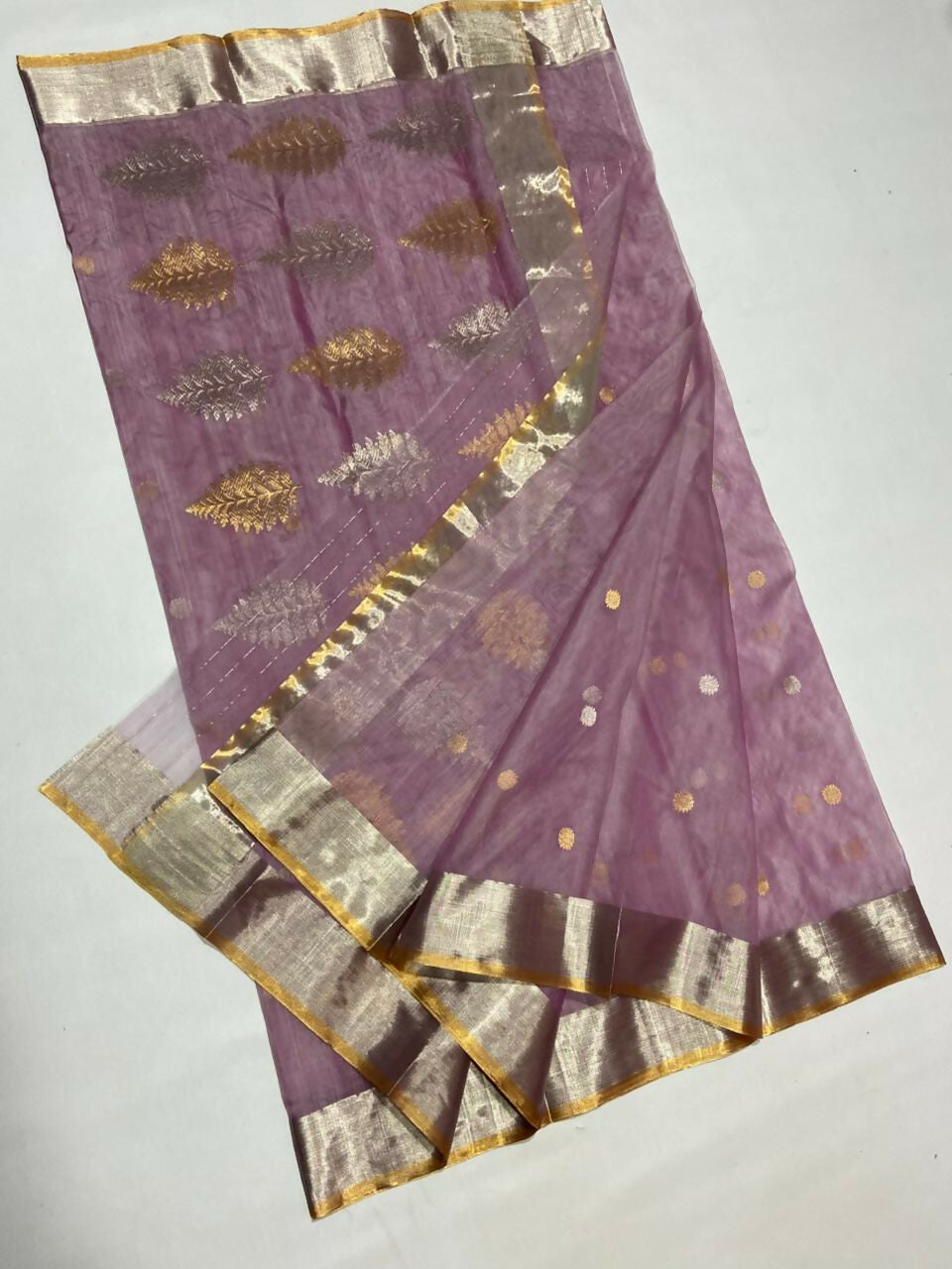 Twilight Zari Silk- Katan Silk Saree