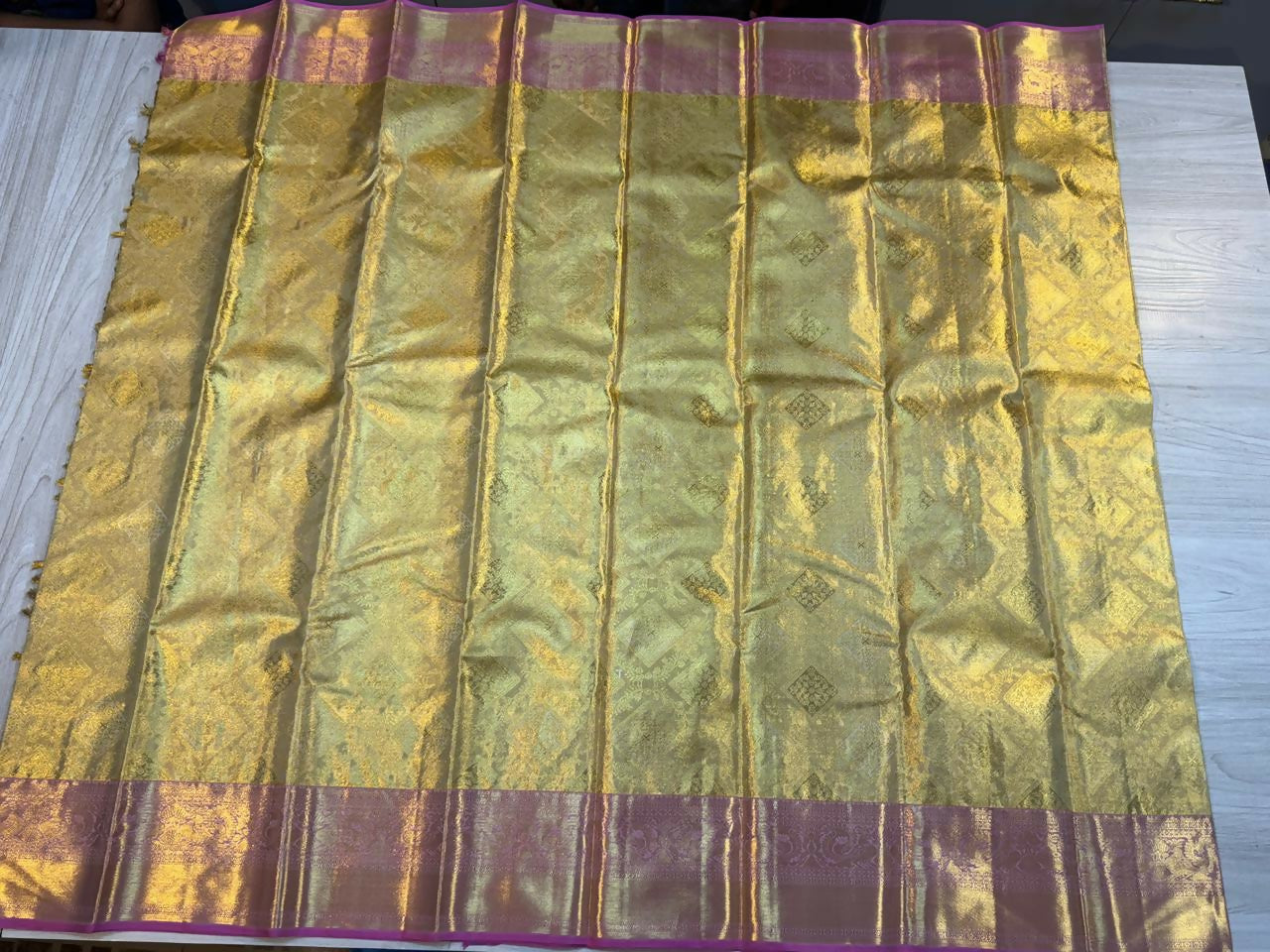 The Lustrous Drape - Pure Handloom Kanchi Pattu Bridal Sarees