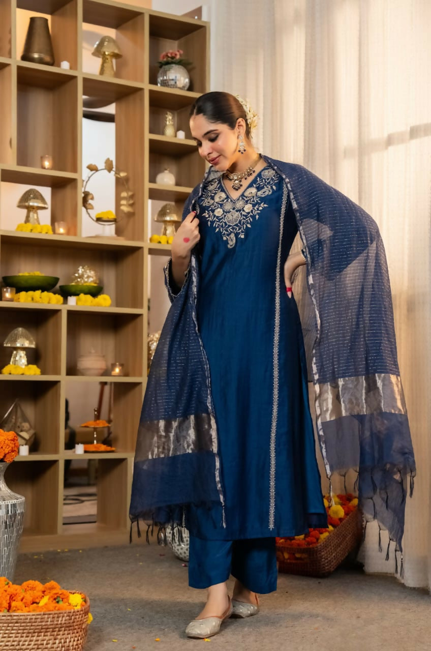 Satori Silk Suit Set