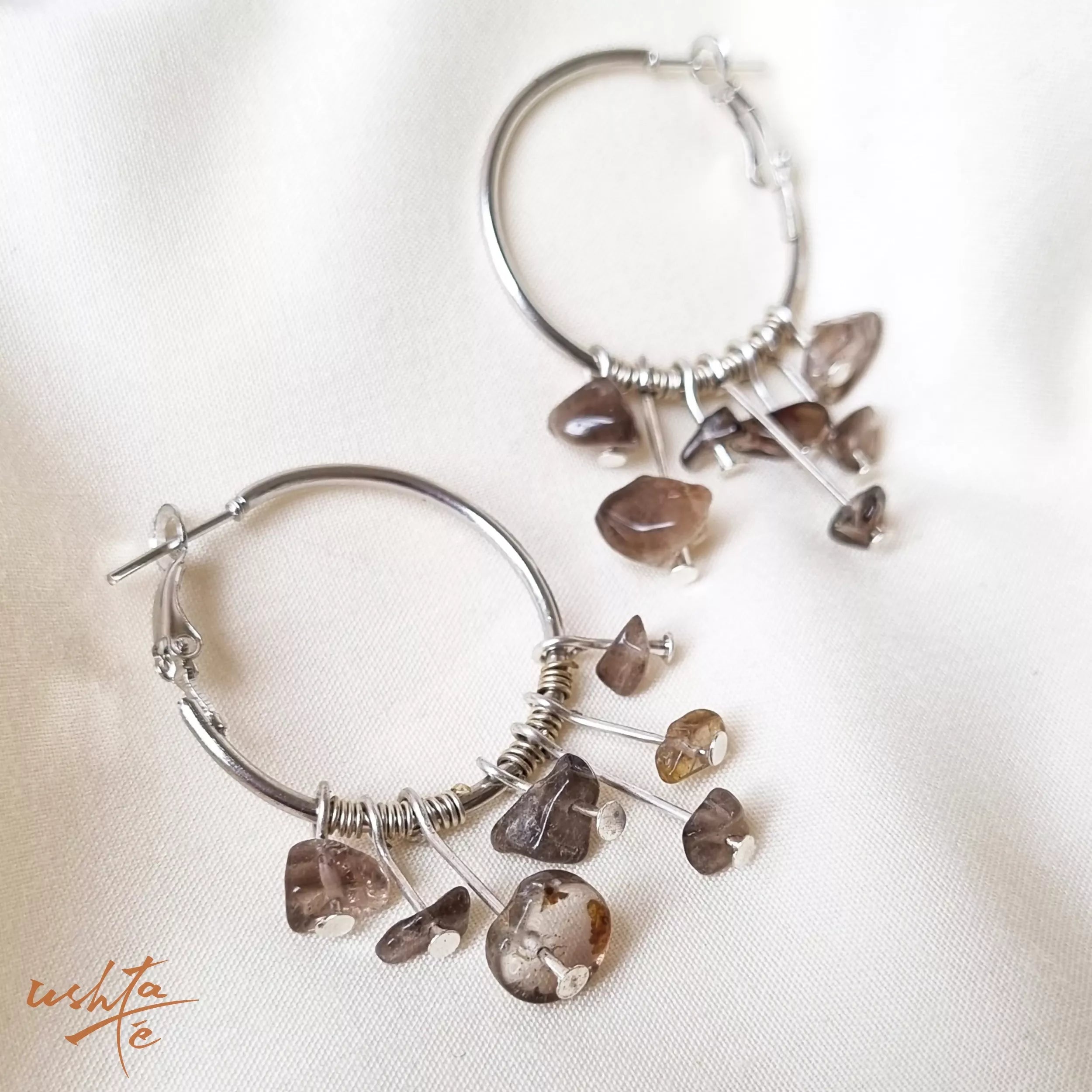 Drizzling Smoke - Earring