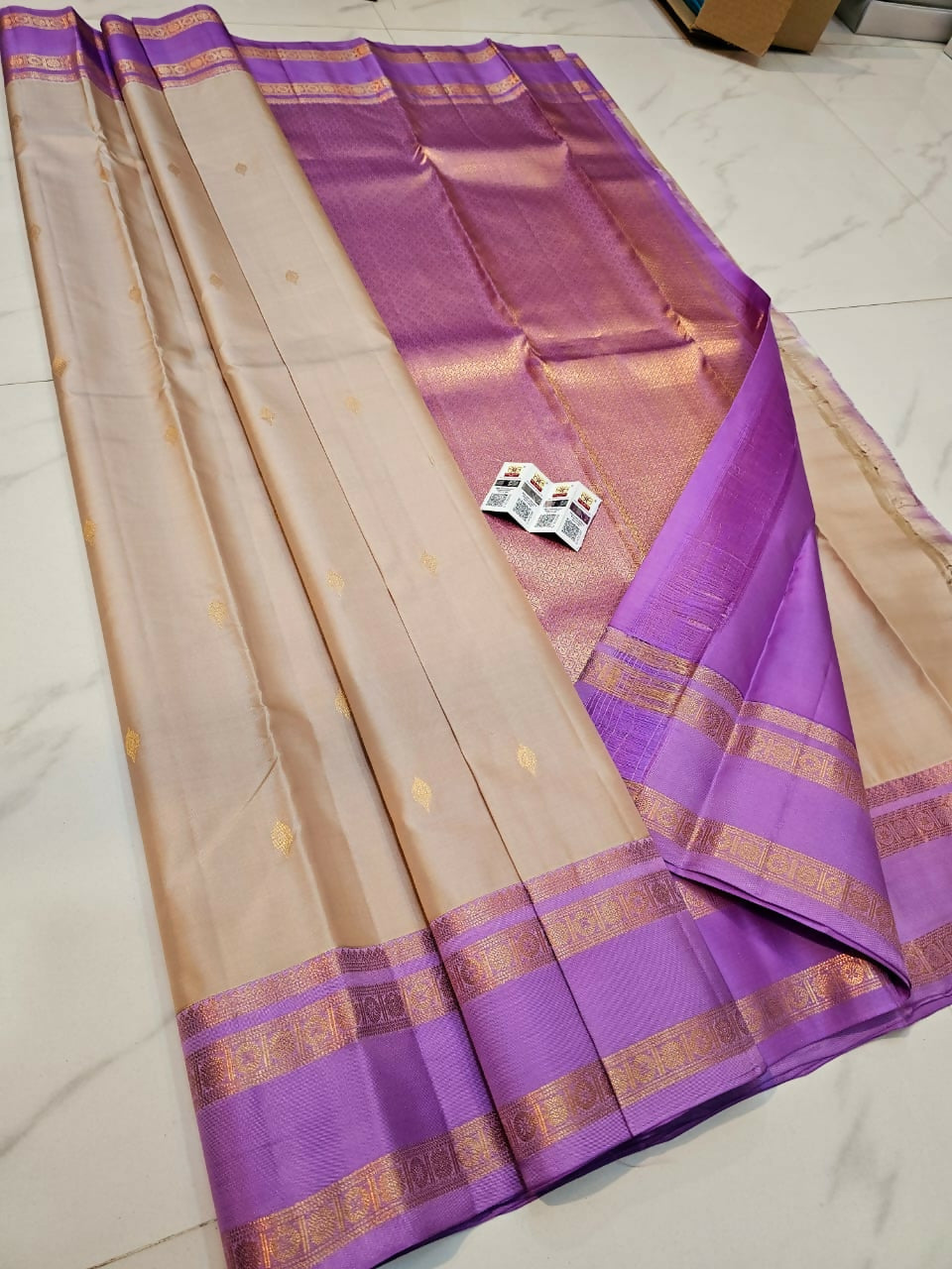 Urban Kanchi - Pure Handloom Kanchi Pattu Tissue Sarees