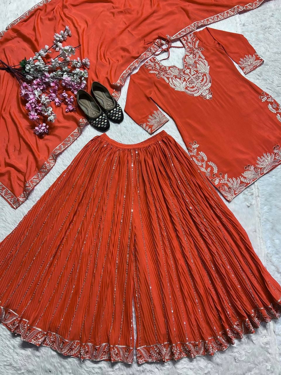 Chinon Sharara Suit Set