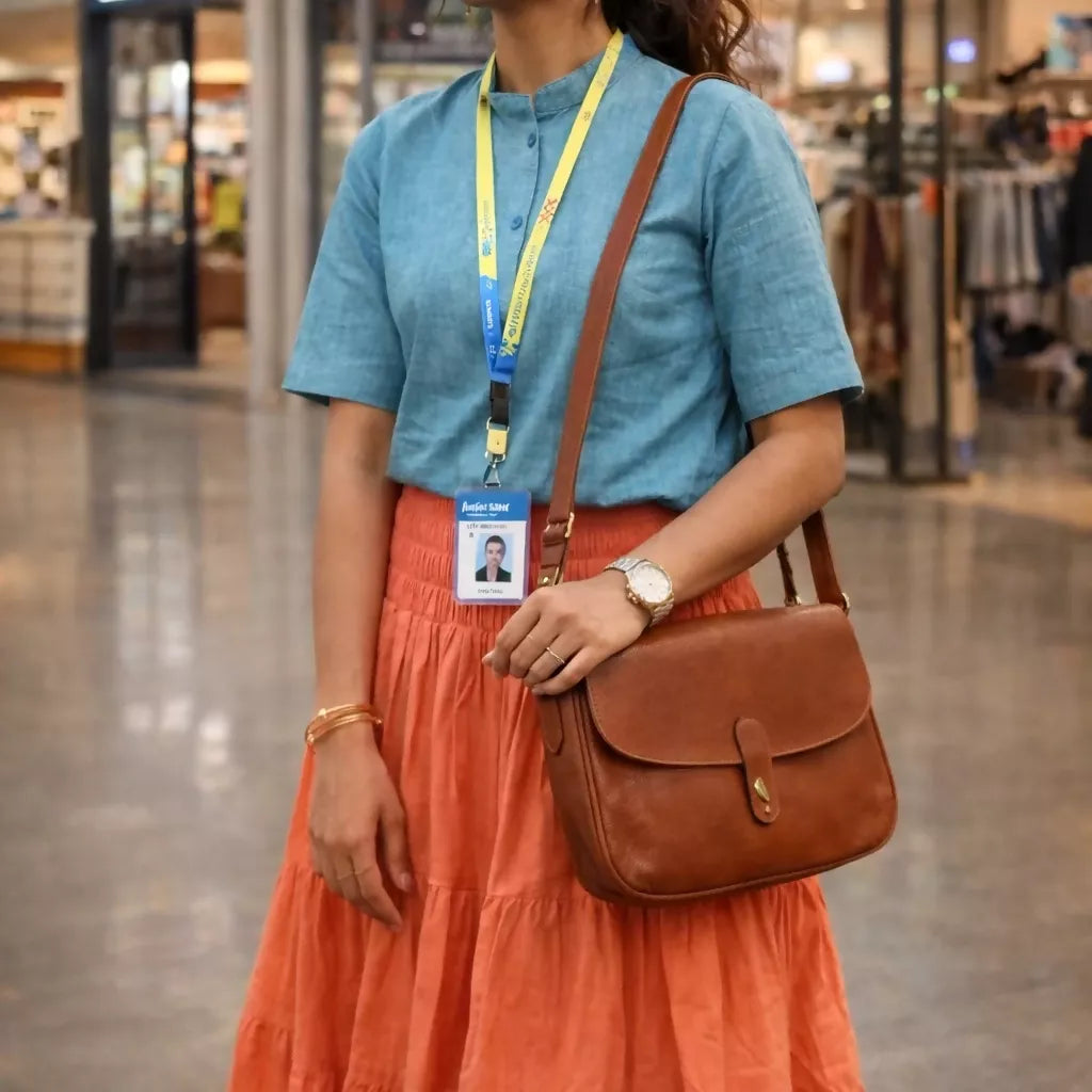 SAVANNAH - Pastel Orange Multi Tiered Cotton Ruffle Skirt - Full Circle Long Maxi Skirt.