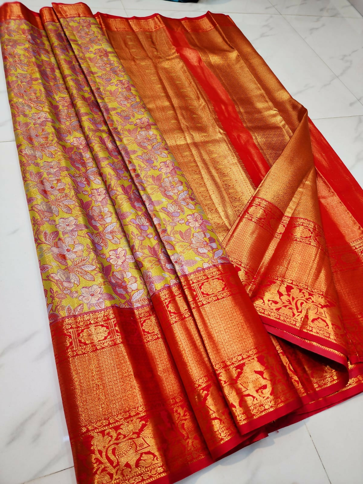 Bridal Dream Lite - Semi-Tissue Kanchi Bridal Sarees