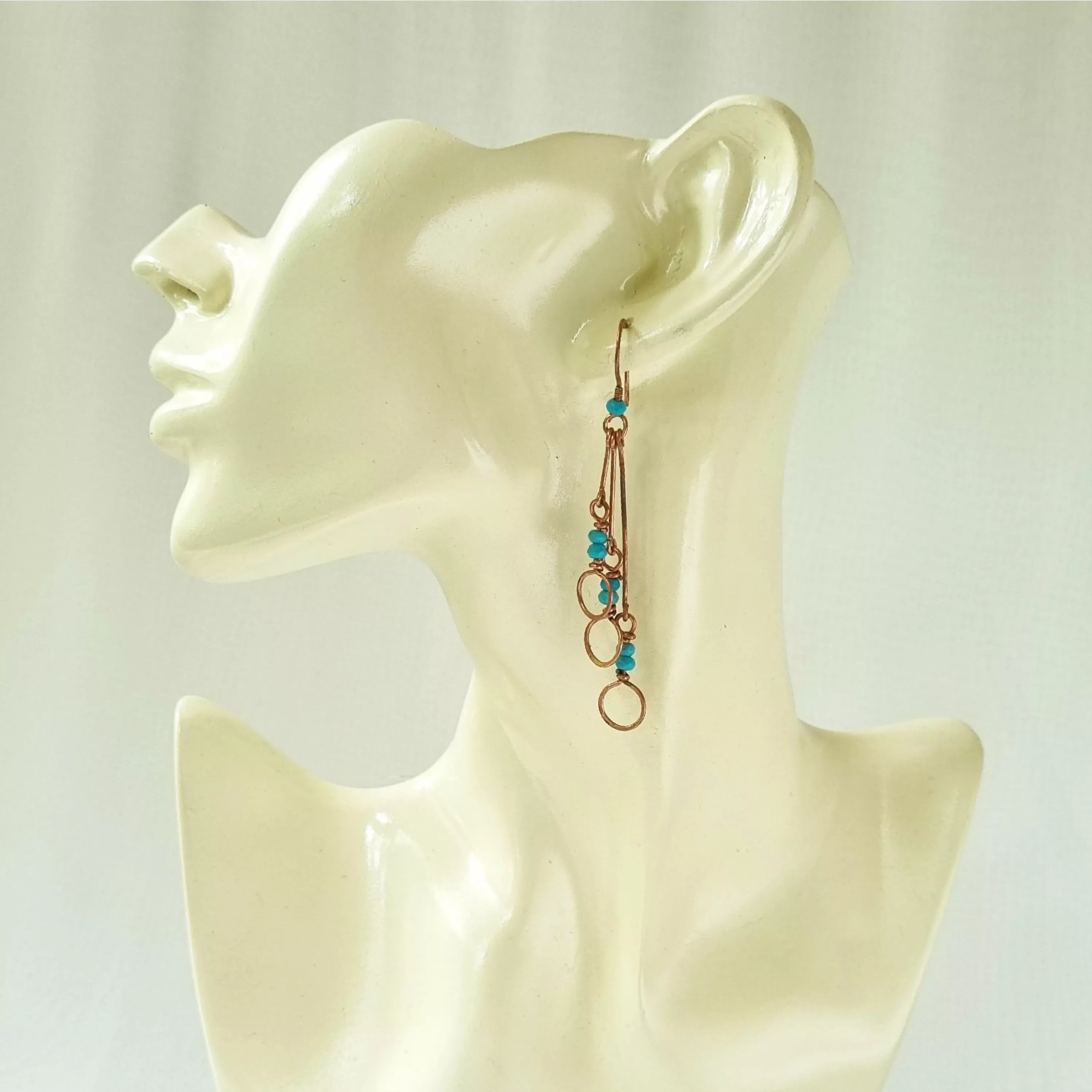 Bubbly Blue - Earring