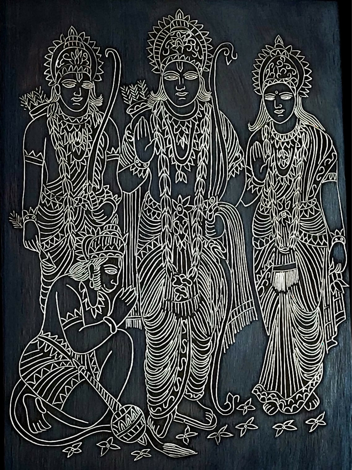 Ram Darbar Painting
