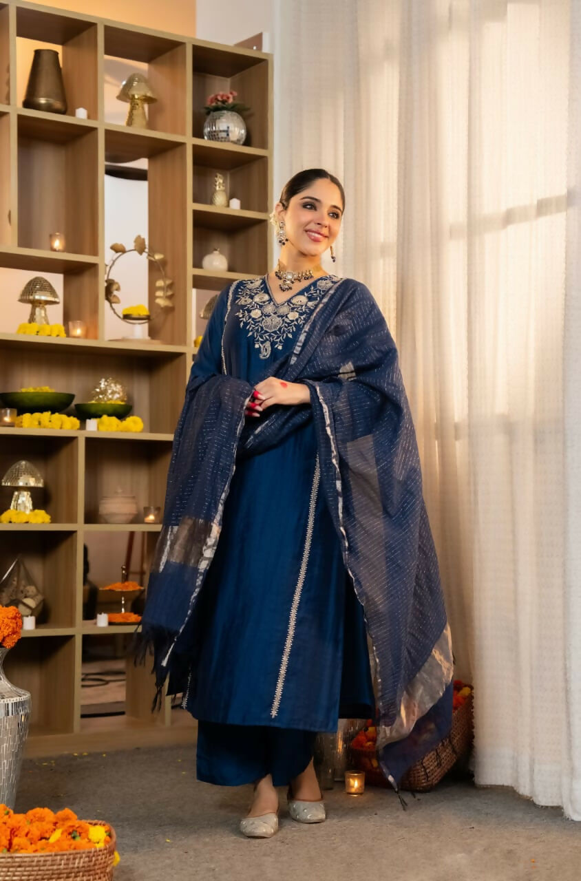 Satori Silk Suit Set