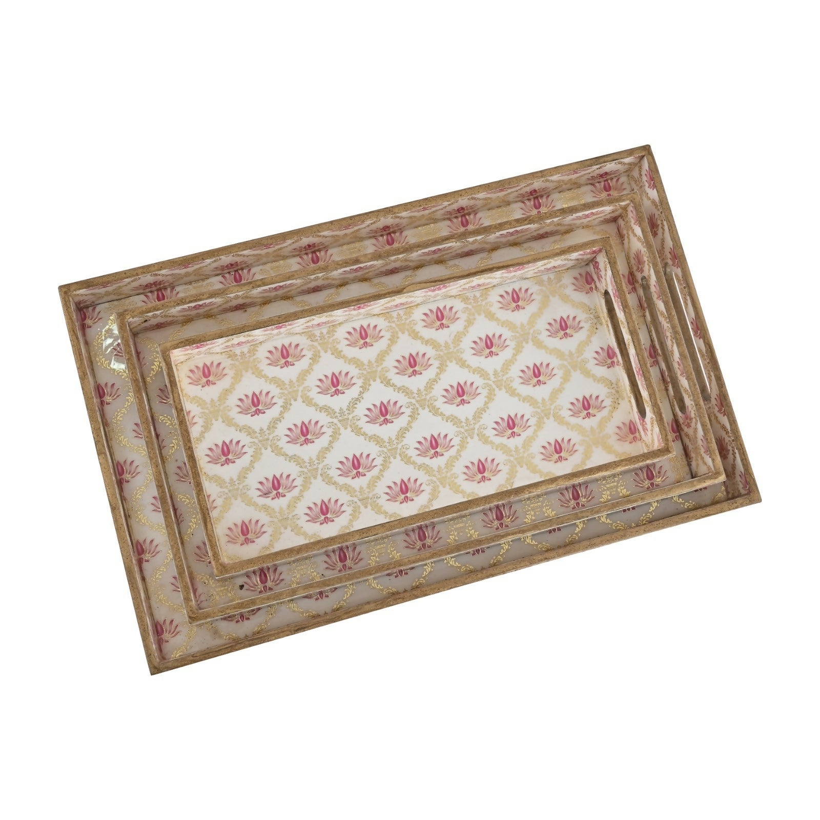 Decorative MDF Tray Set