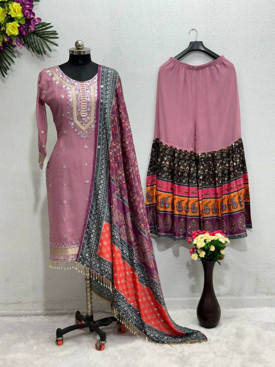 Georgette Pakistani Suit Set