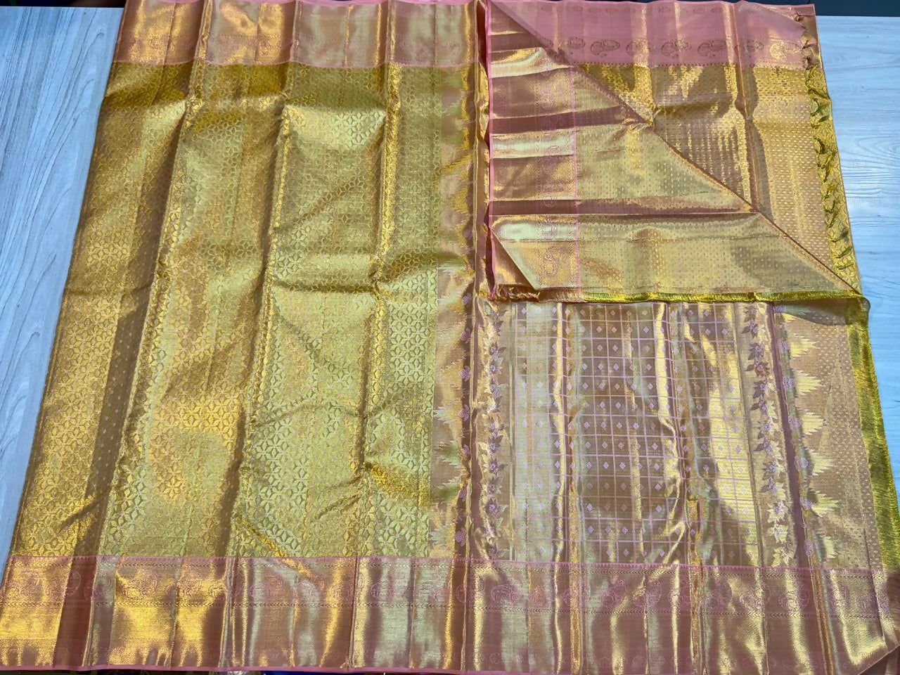 Honeymoon Heritage - Pure Handloom Kanchi Pattu Bridal Sarees